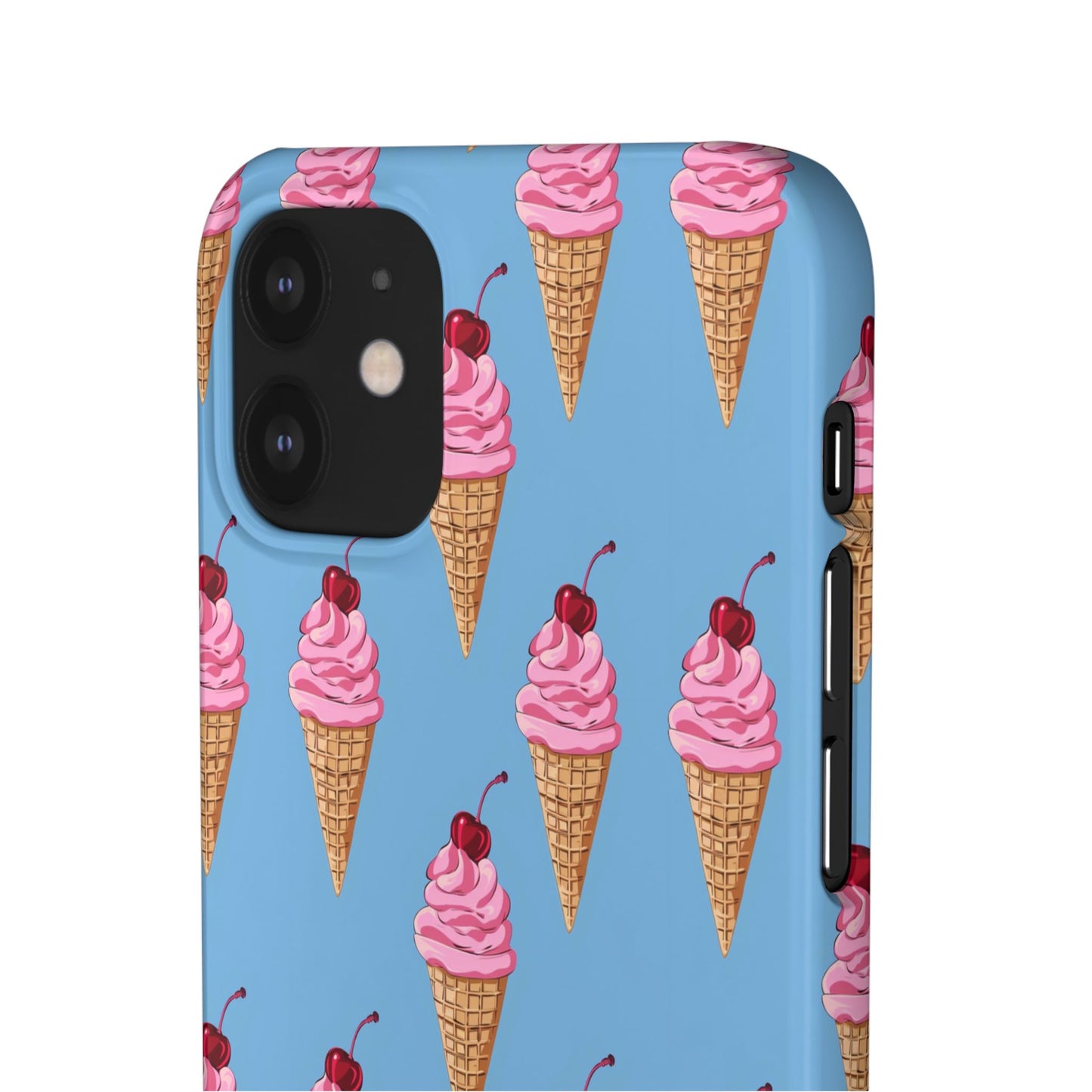 Cherry Swirl Phone Snap Case