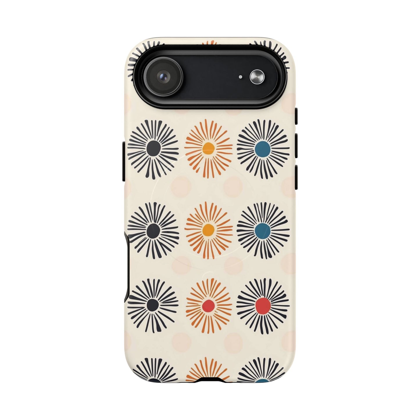 Burstwise Colorful Floral Tough Magnetic Case
