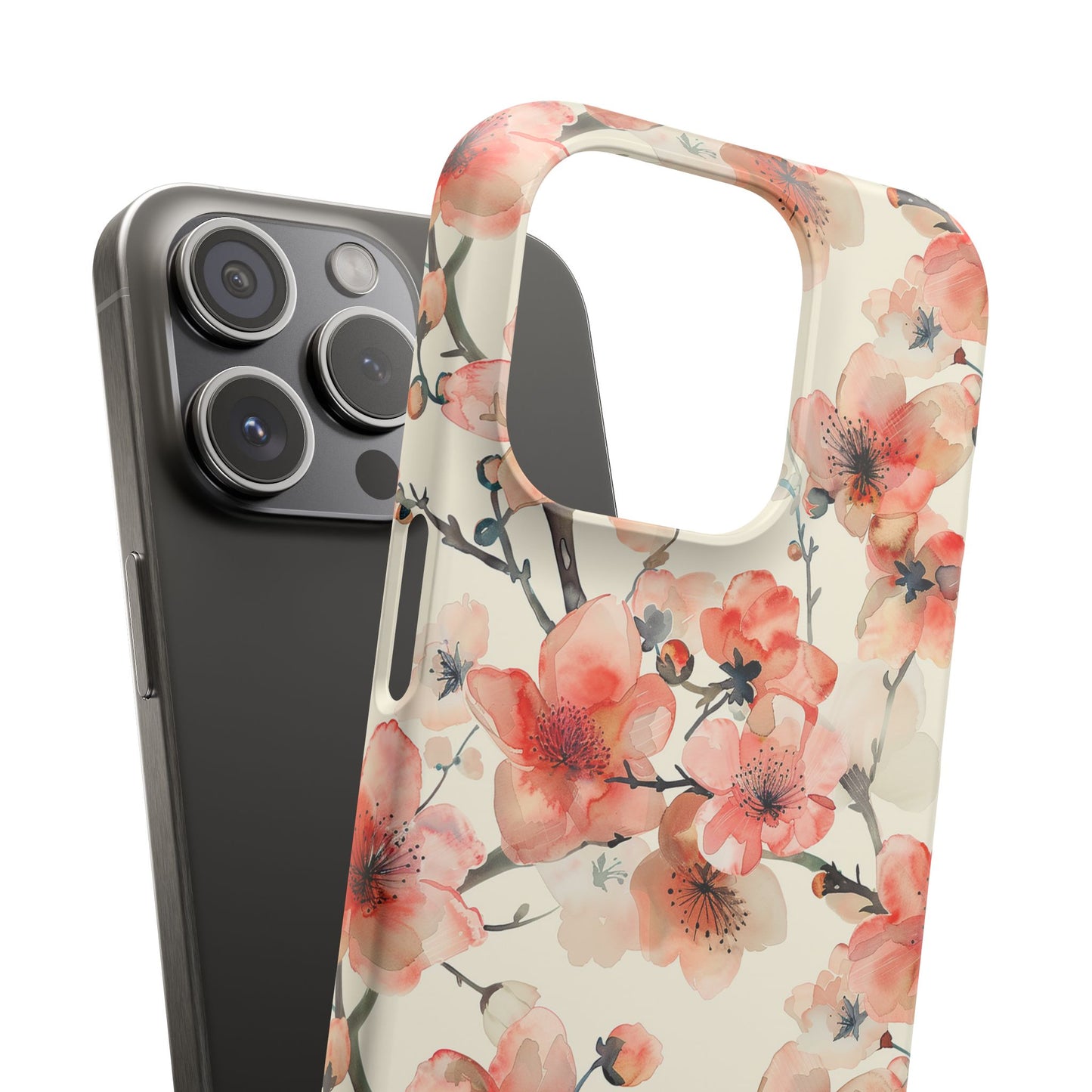 Cherry Veil Phone Snap Case