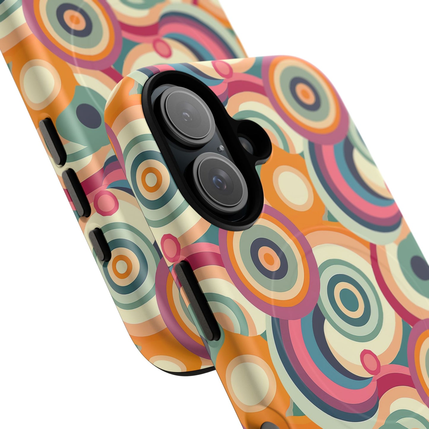 Retro Ripple Tough Magnetic Phone Case