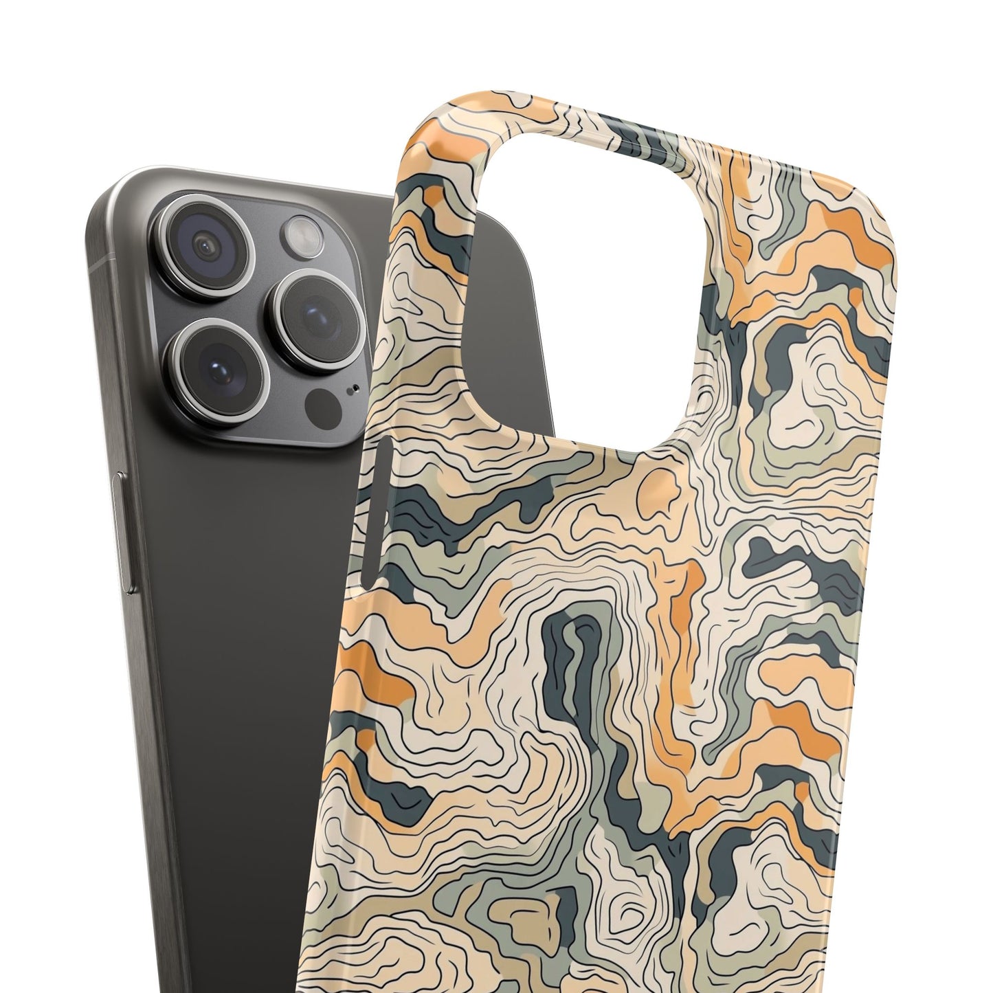 Earthy Abstract Snap Case