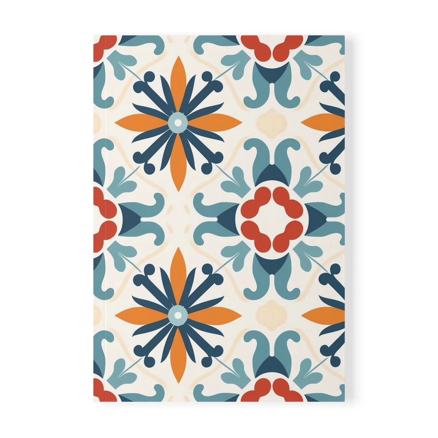 Boho Floral Softcover Notebook - A5