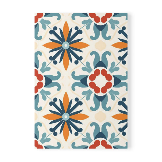 Boho Floral Softcover Notebook - A5