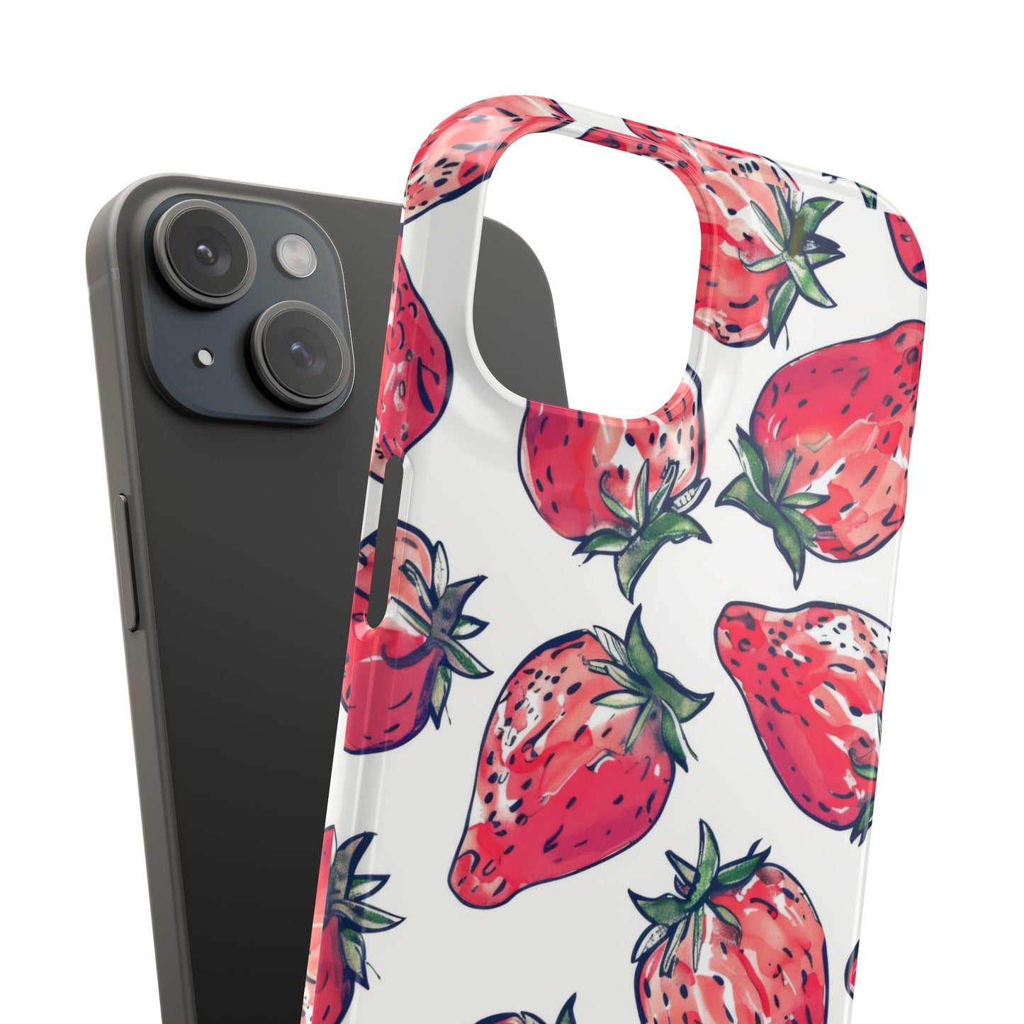 Creamy Berry Phone Snap Case