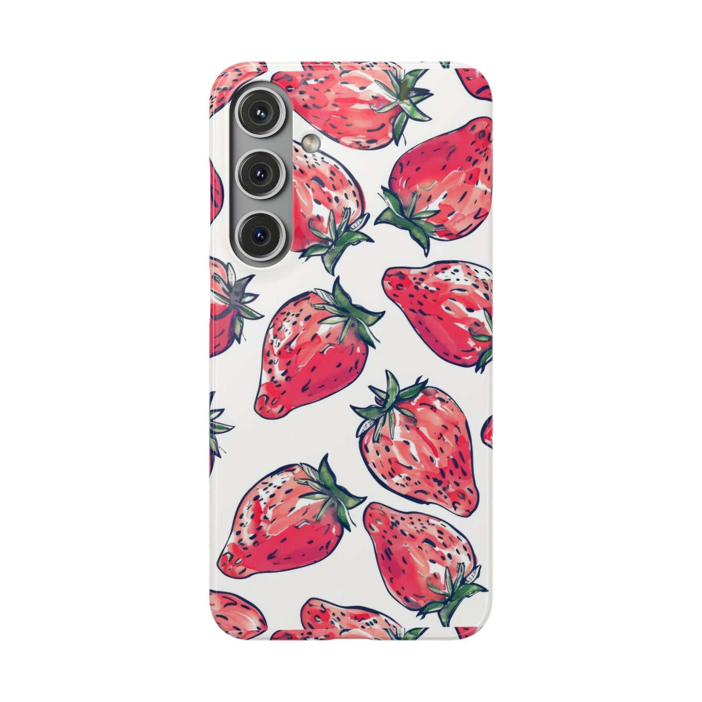 Creamy Berry Phone Snap Case