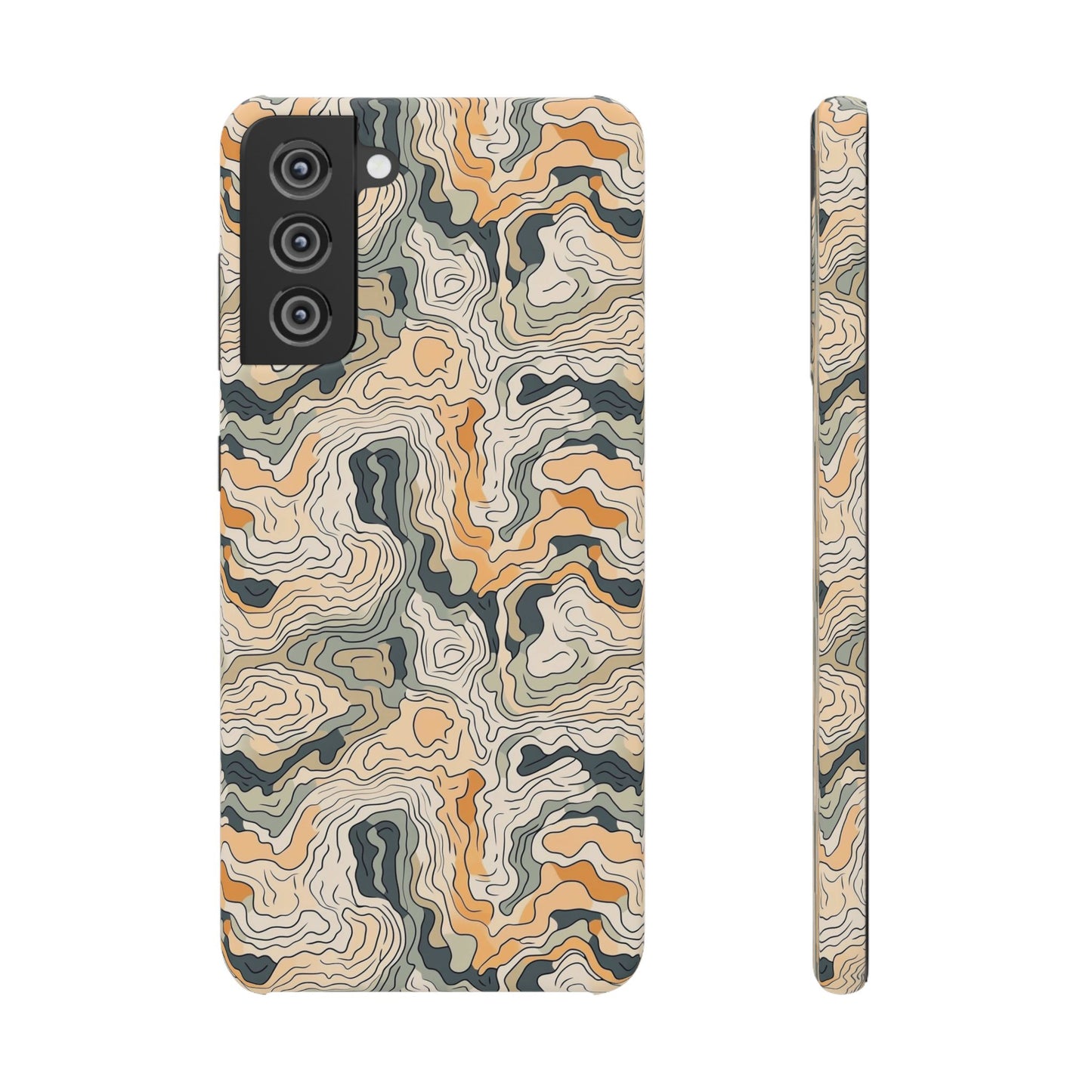 Earthy Abstract Snap Case