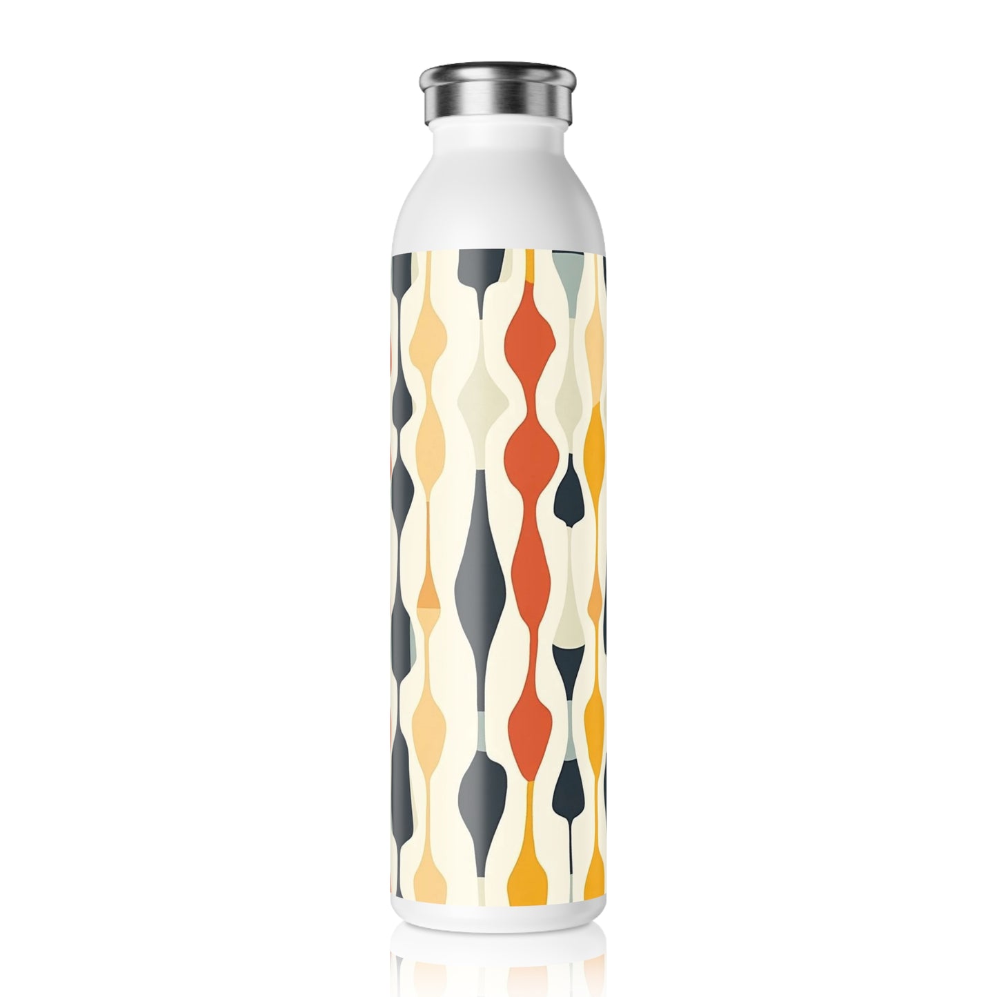 Orbiting Florals Slim Water Bottle