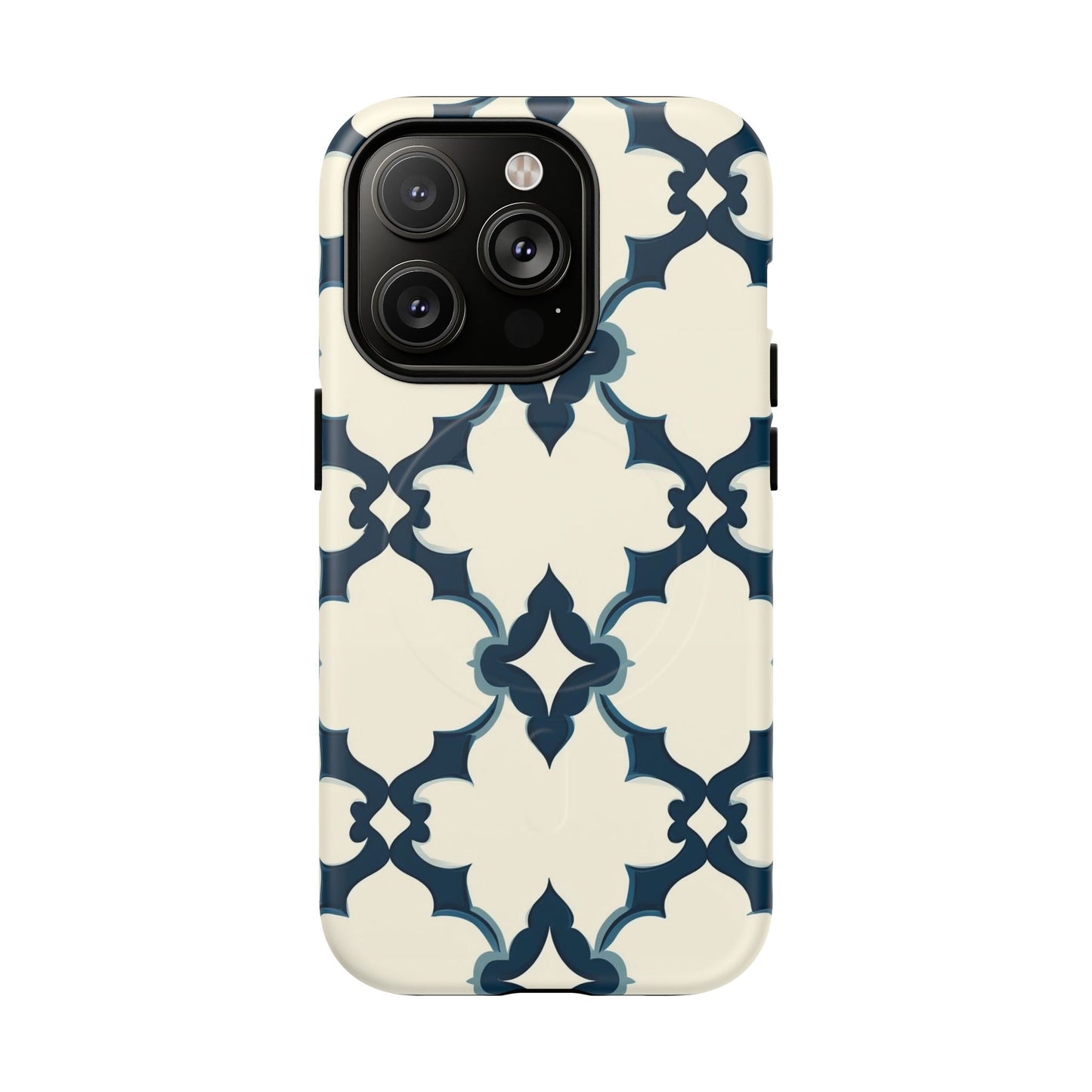 Midnight Quatrefoil Tough Magnetic Case