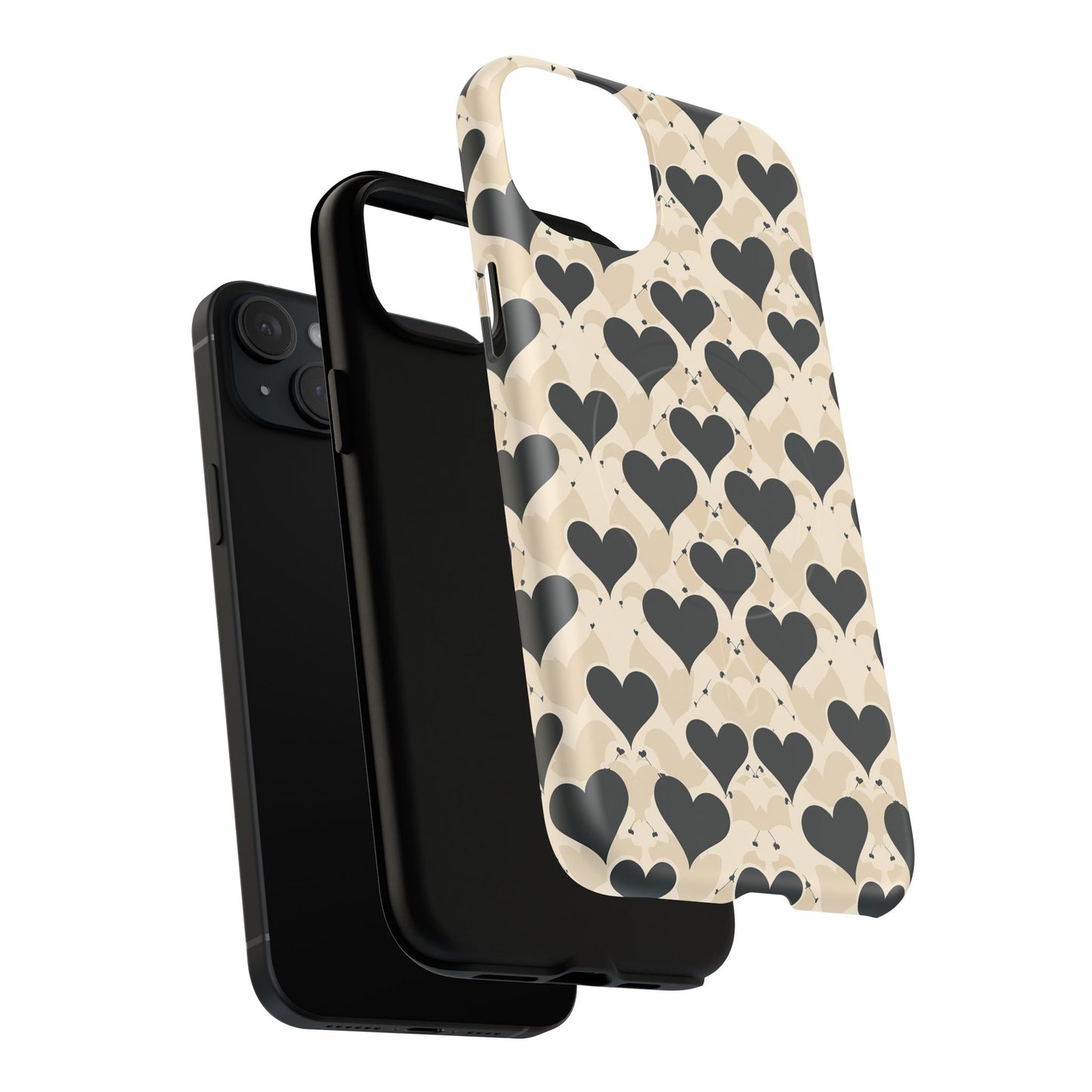 Whisper Hearts Tough Magnetic Phone Case