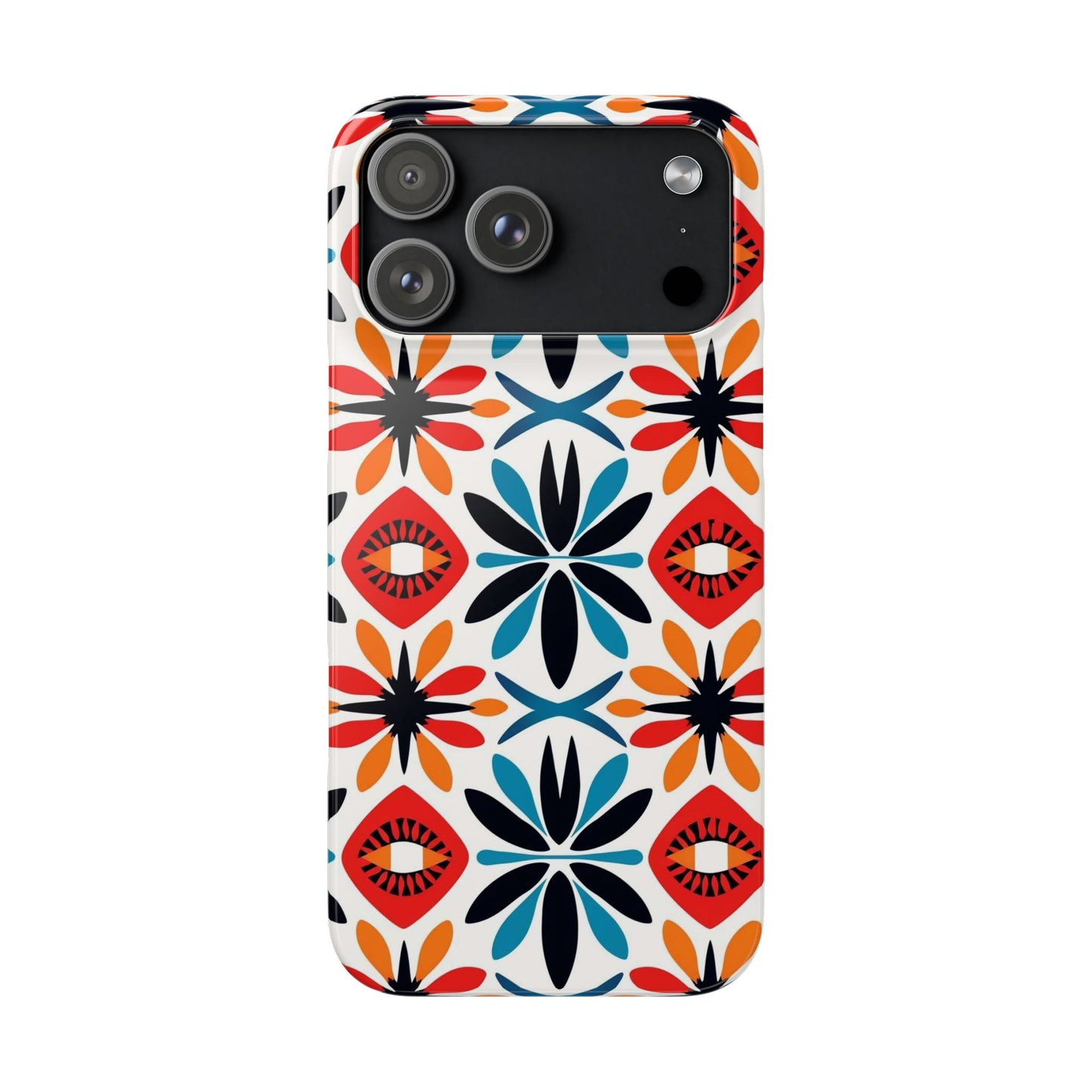 Electric Blooms Snap Case