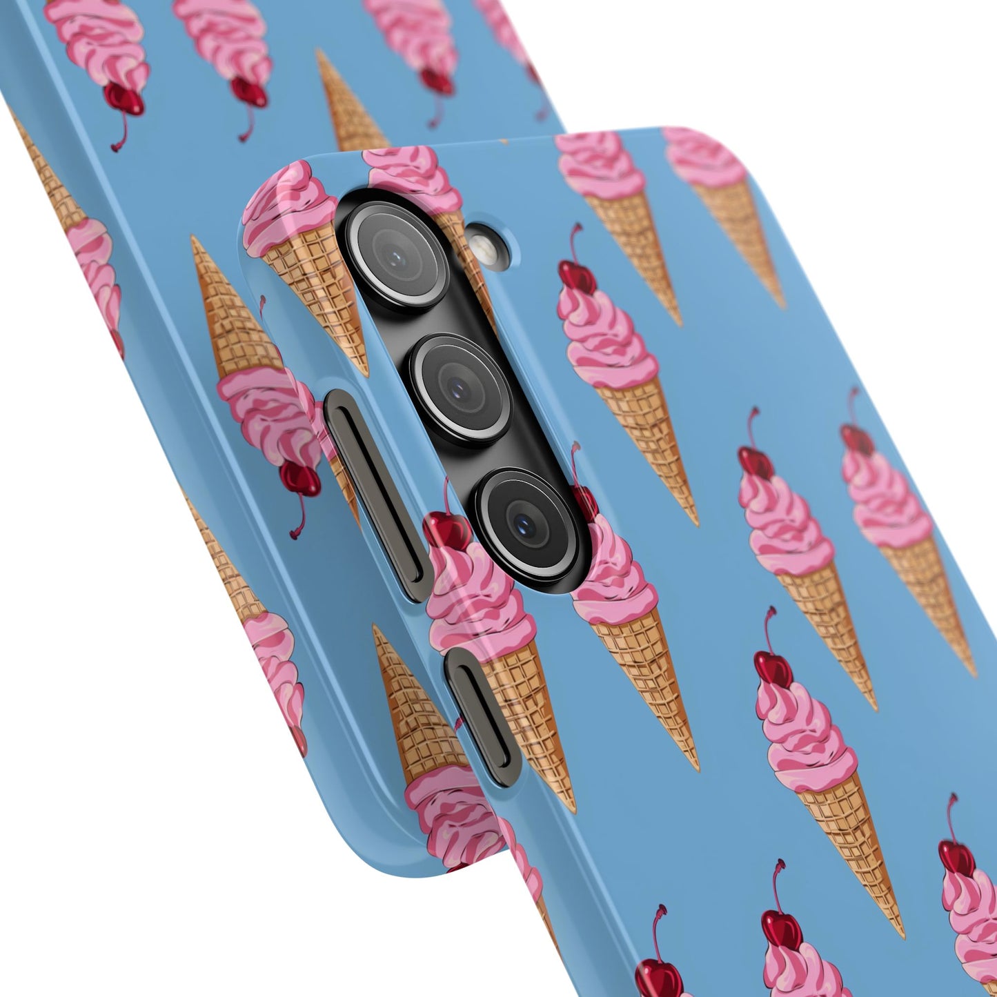 Cherry Swirl Phone Snap Case