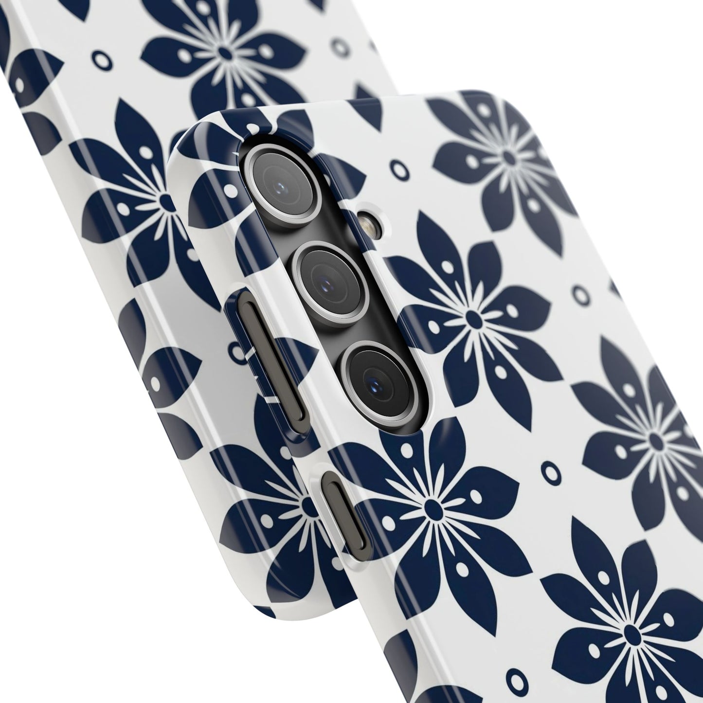 Azure Lattice Snap Case