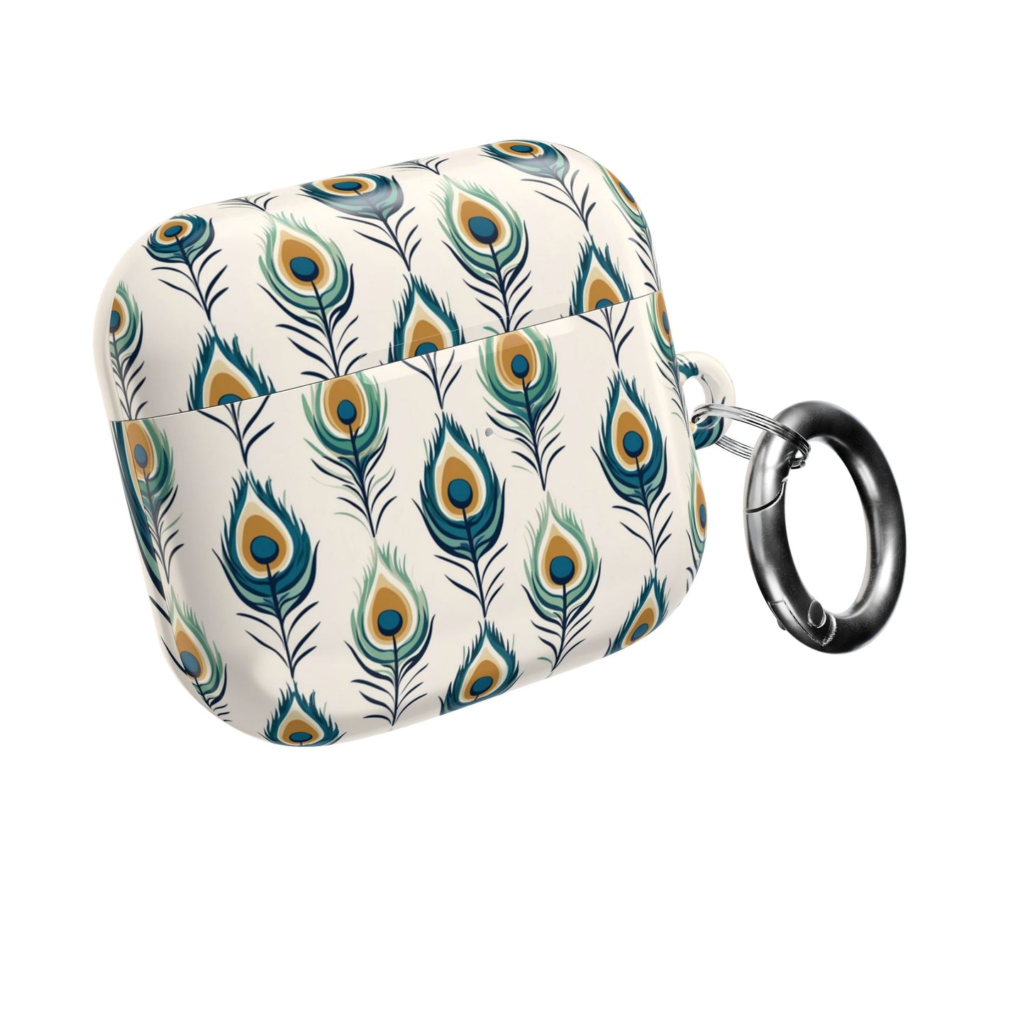 Strutting Peacock Feather AirPod Cases