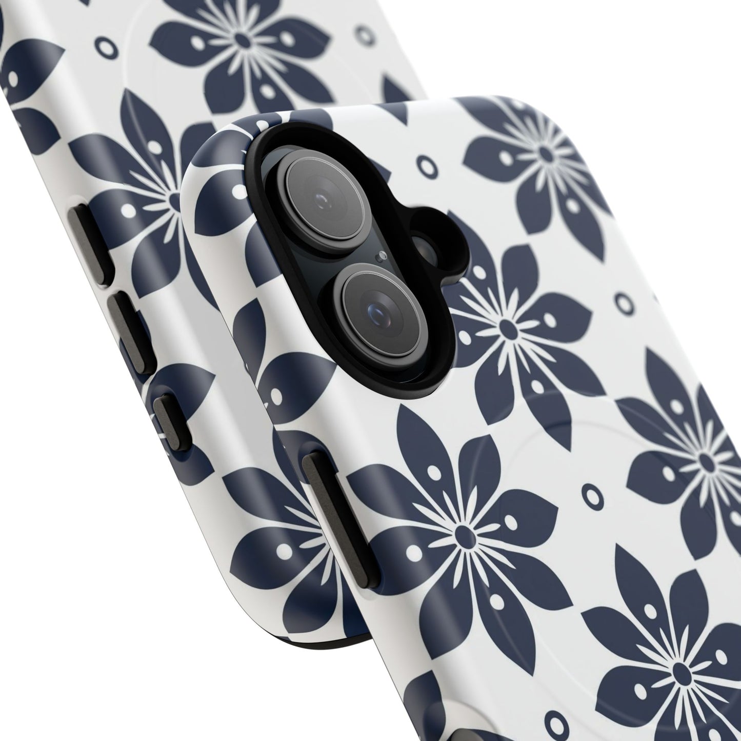 Azure Lattice Tough Magnetic Case