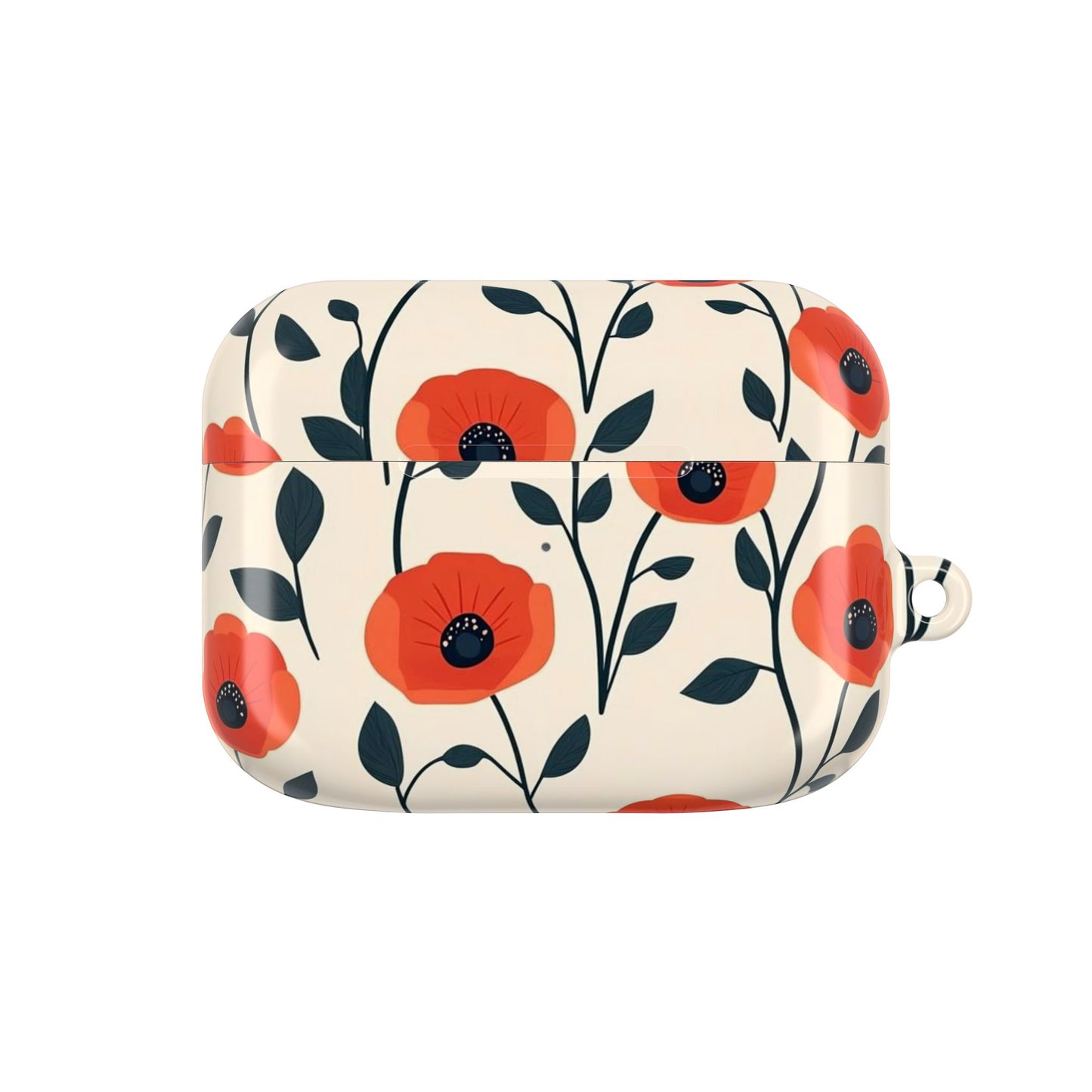 Poppy Fields AirPod Case