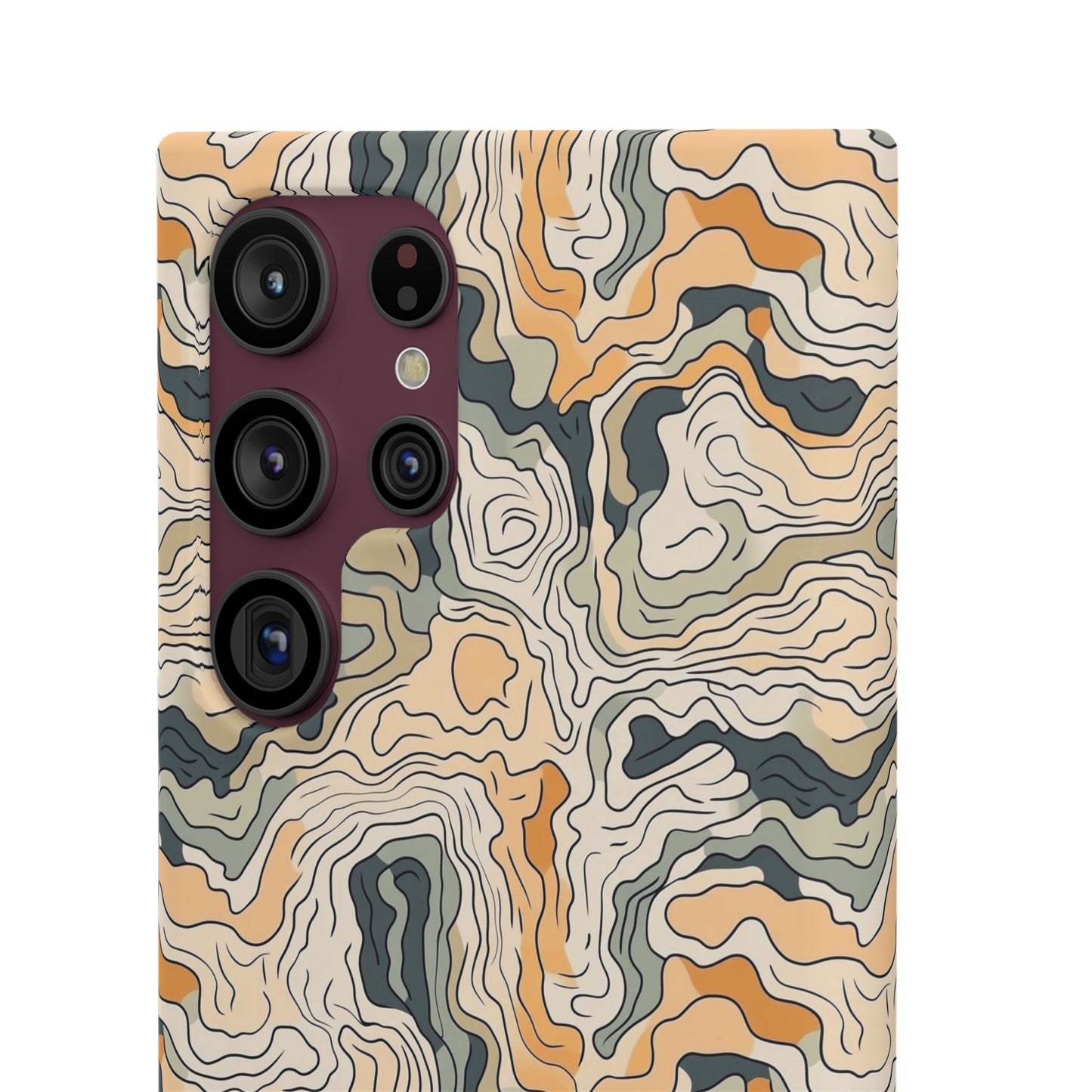 Earthy Abstract Snap Case