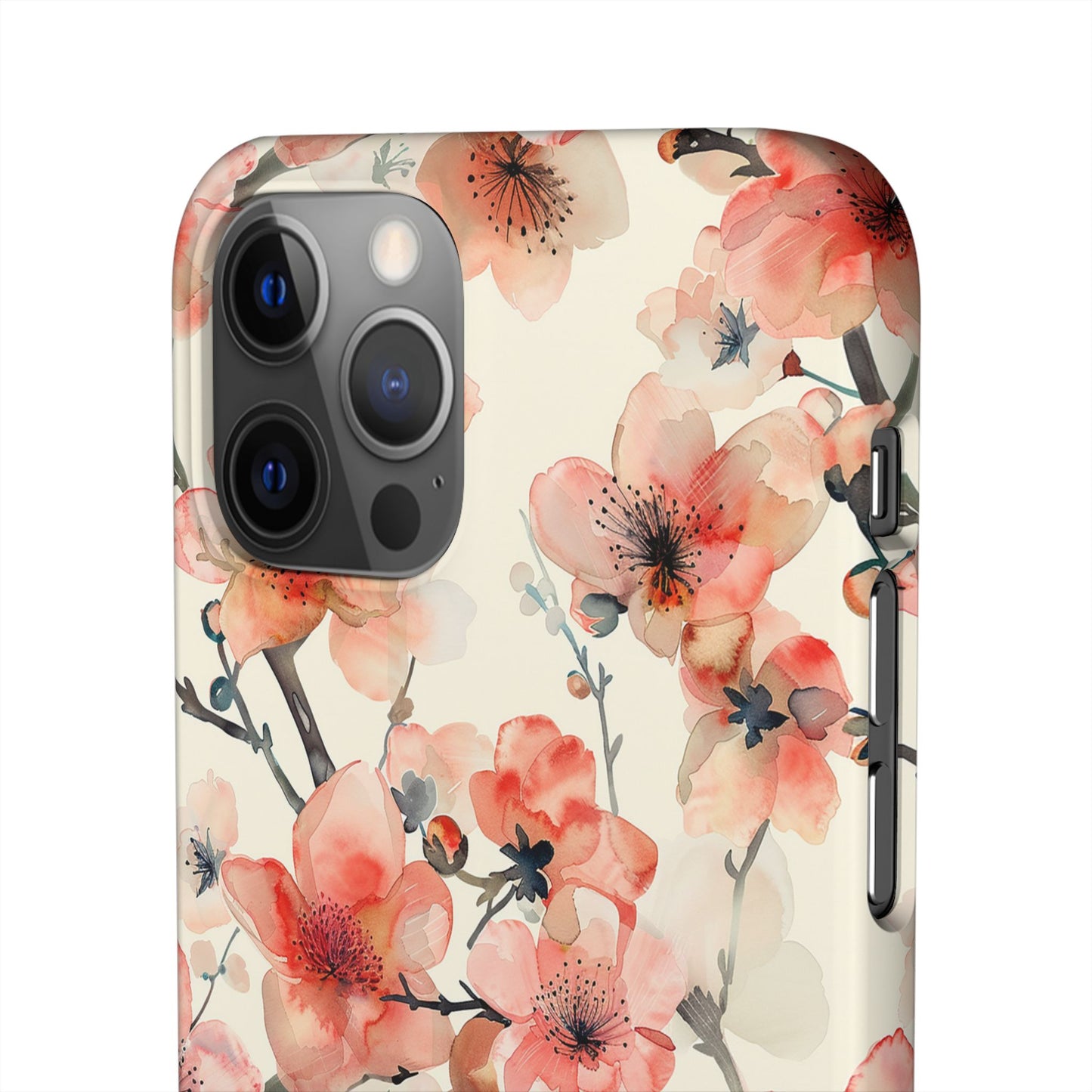Cherry Veil Phone Snap Case