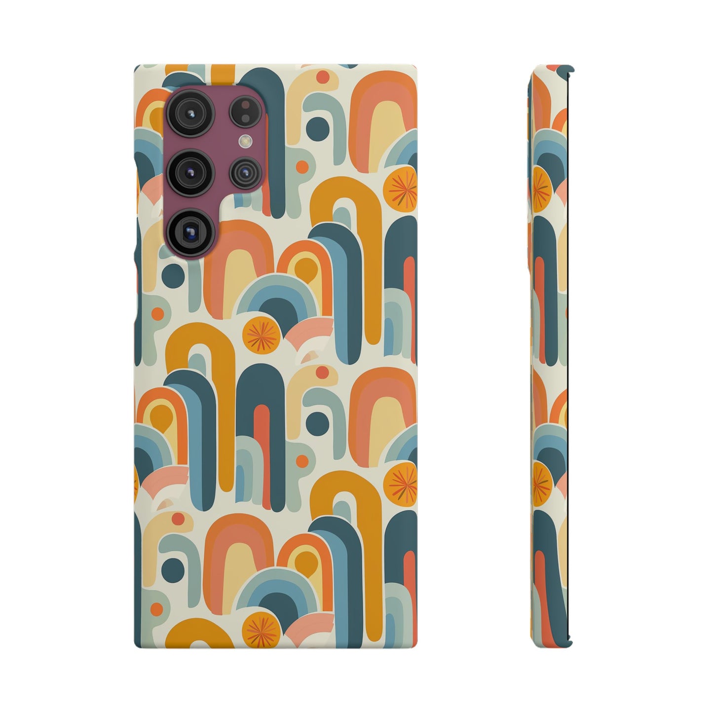 Coral Reverie Snap Case