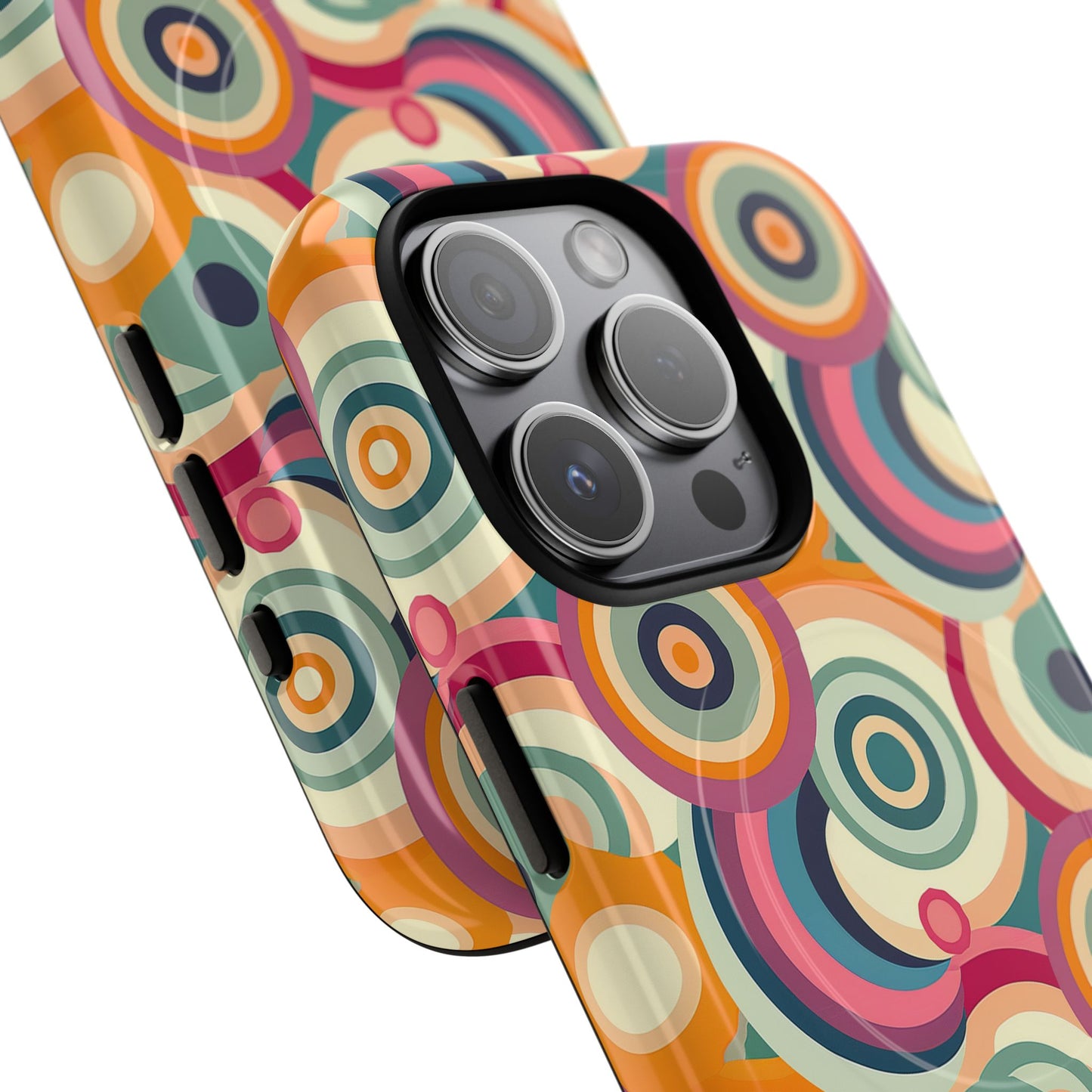 Retro Ripple Tough Magnetic Phone Case