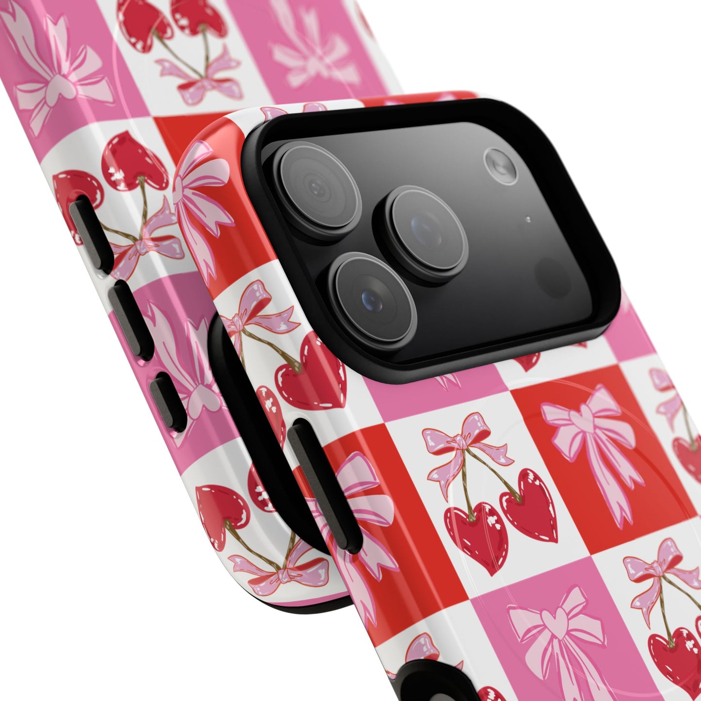 Sweet Pink Coquette Tough Magnetic Phone Case