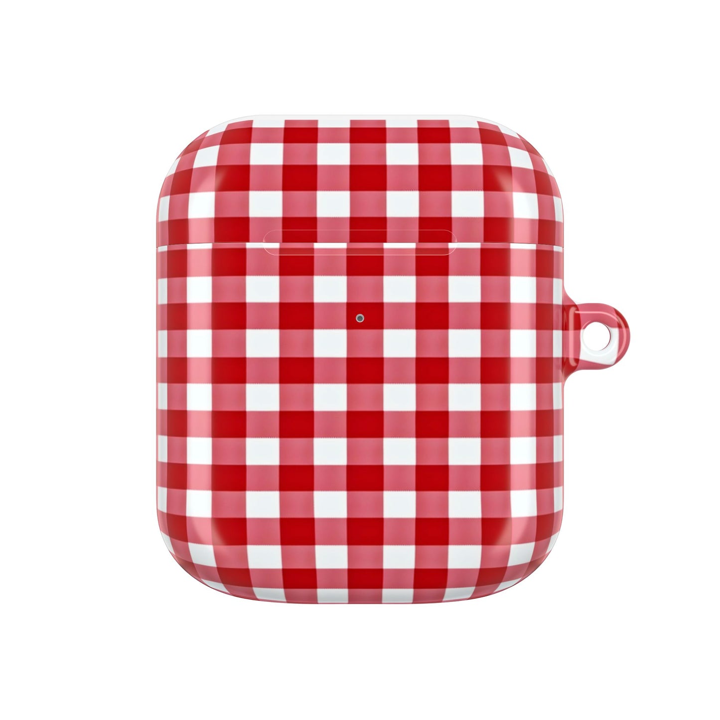 Red Plaid AirPod Case