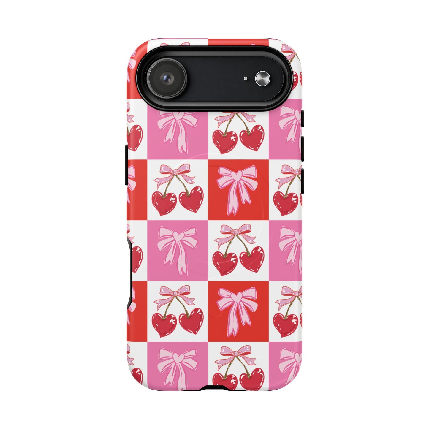 Sweet Pink Coquette Tough Magnetic Phone Case