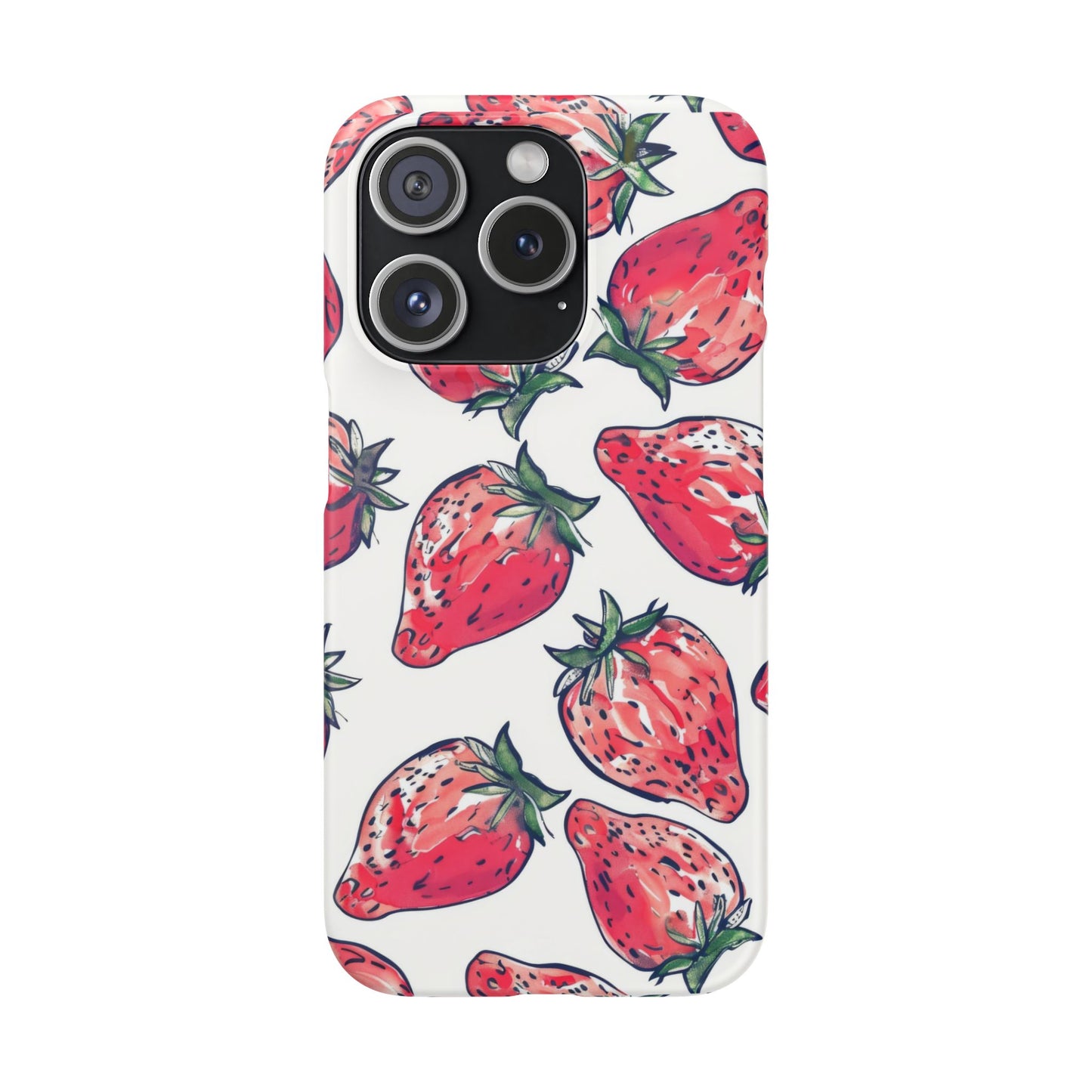 Creamy Berry Phone Snap Case