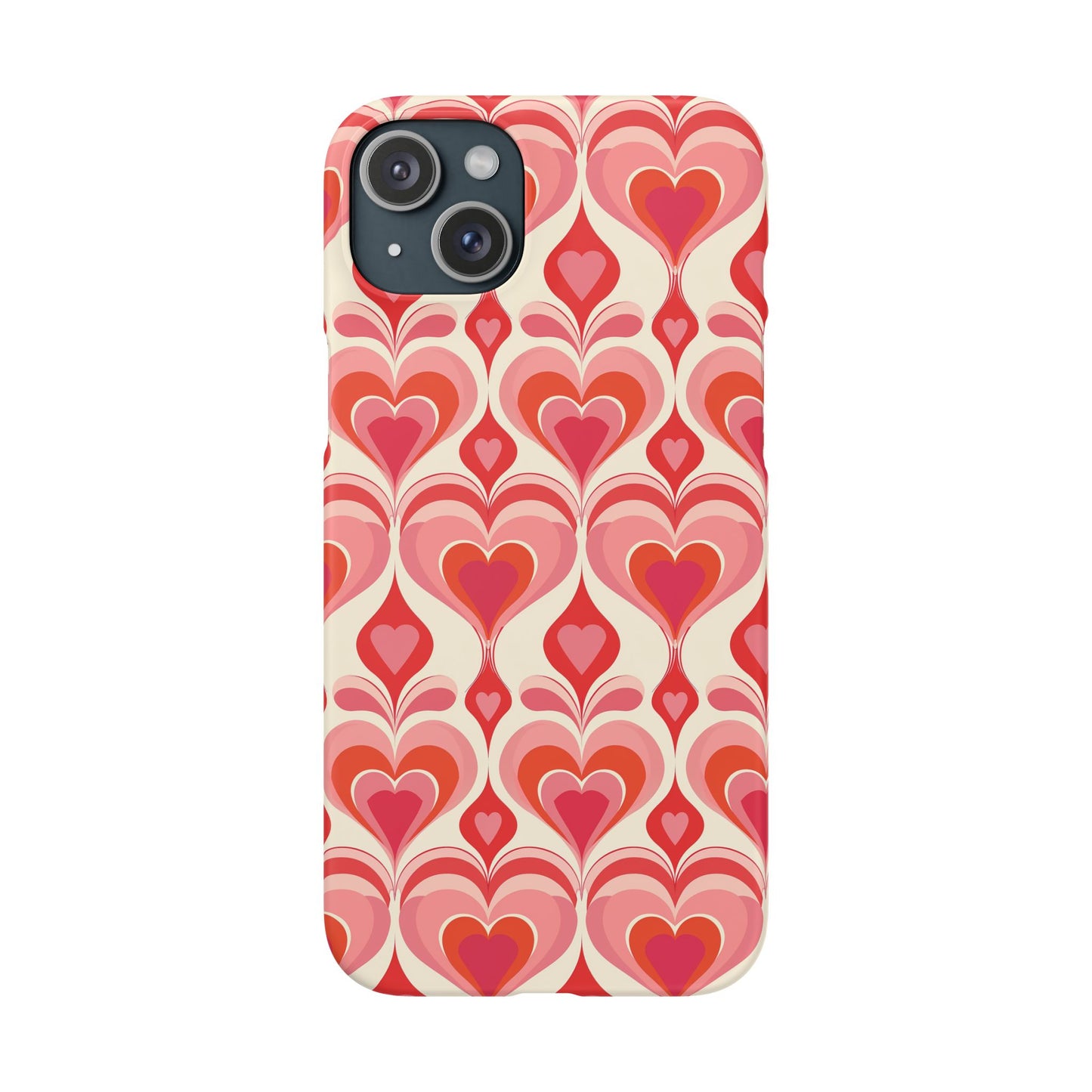 Heart Merge Phone Snap Case