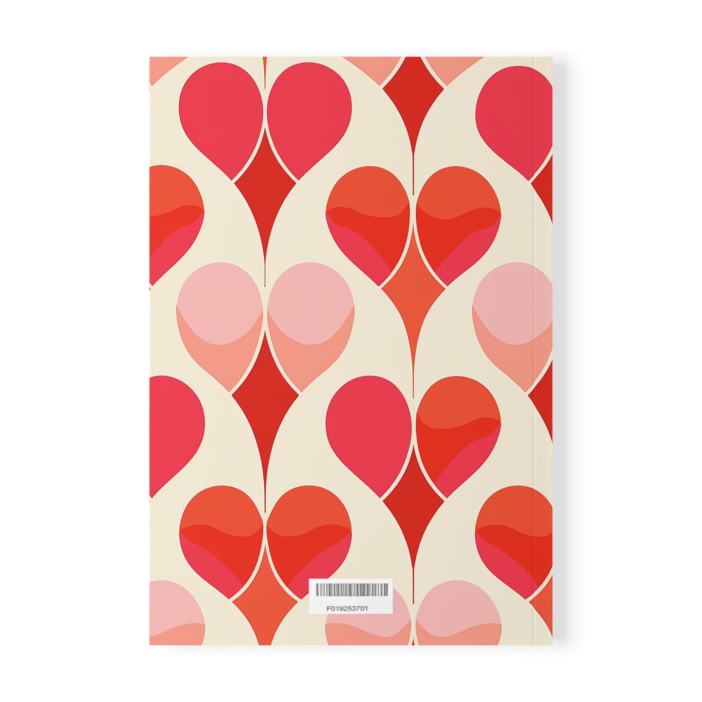 Heart Stream Softcover Notebook, A5