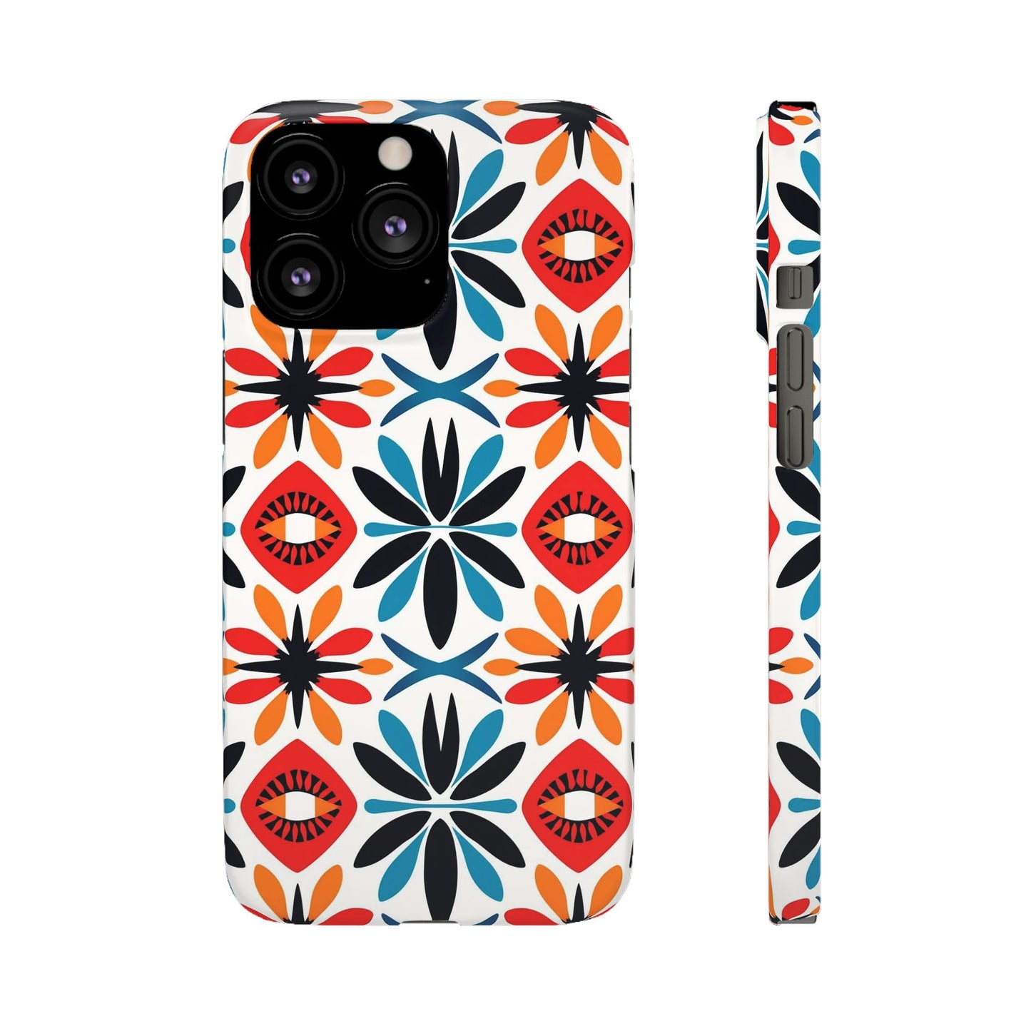 Electric Blooms Snap Case