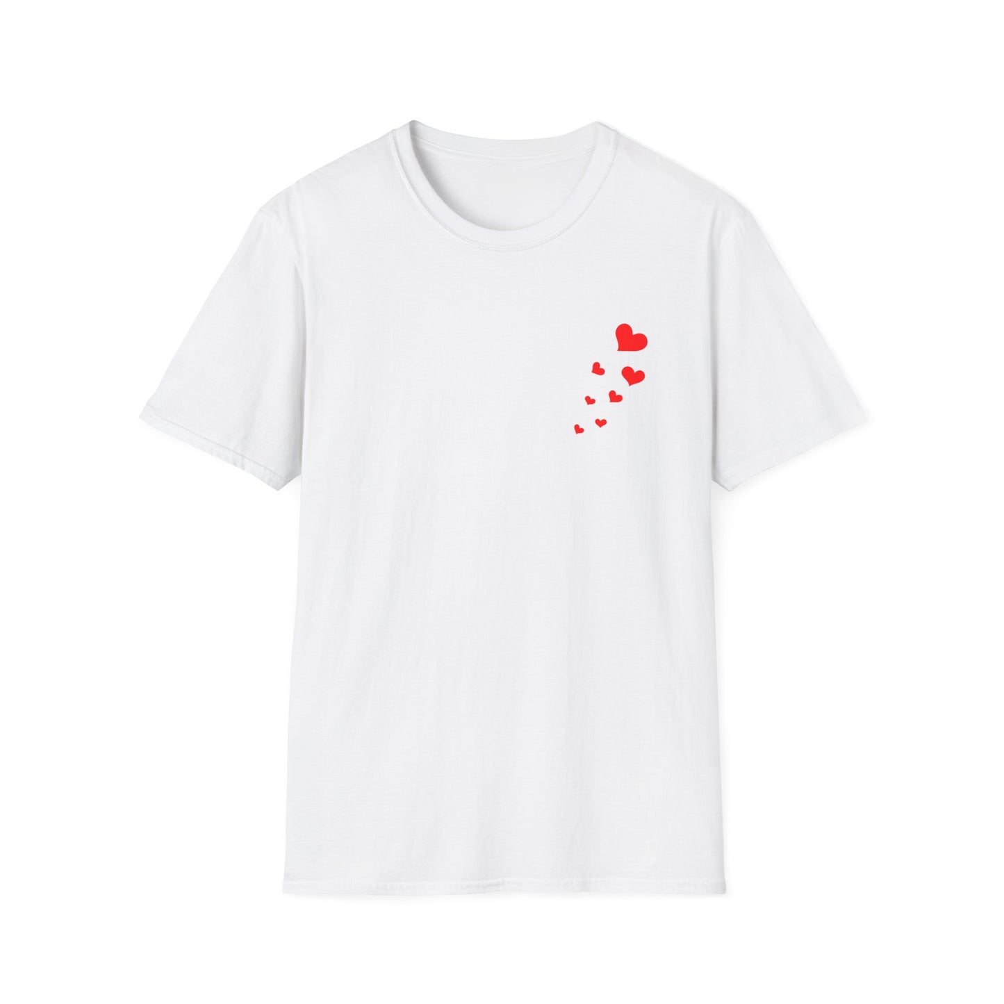 Sprinkled Hearts Unisex Softstyle T-Shirt