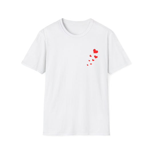 Sprinkled Hearts Unisex Softstyle T-Shirt