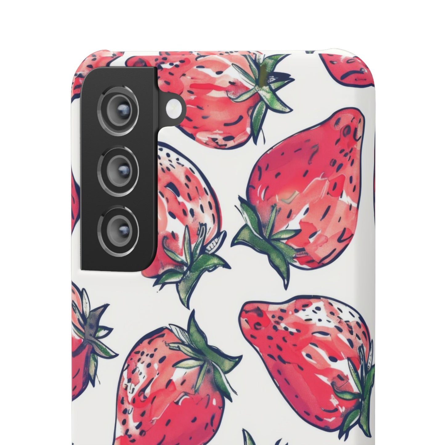 Creamy Berry Phone Snap Case