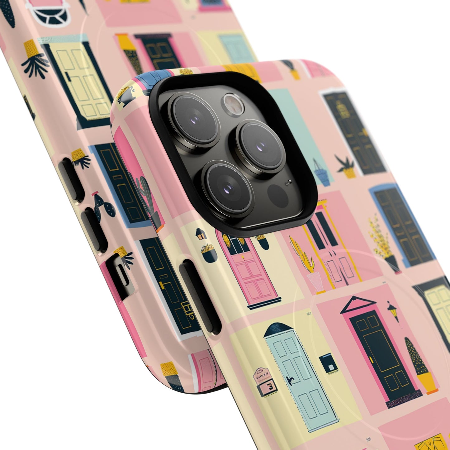 Rosy Entry Tough Magnetic Phone Case
