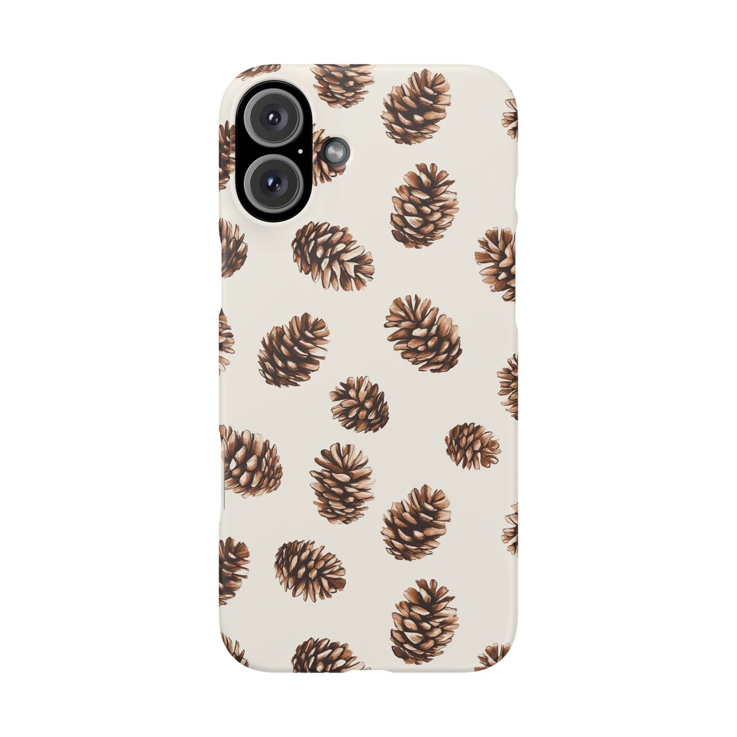 Woodland- Pine Cone Snap Phone Case