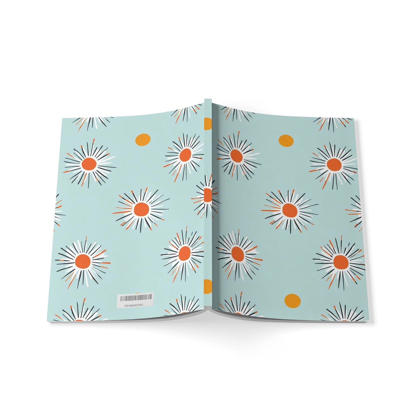 Star Pop - Mod Starburst Softcover Notebook, A5