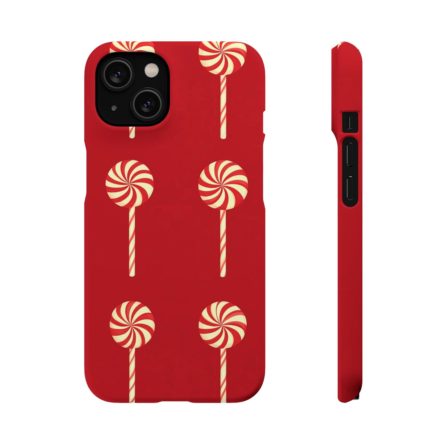 Mint Swirly Phone Snap Case