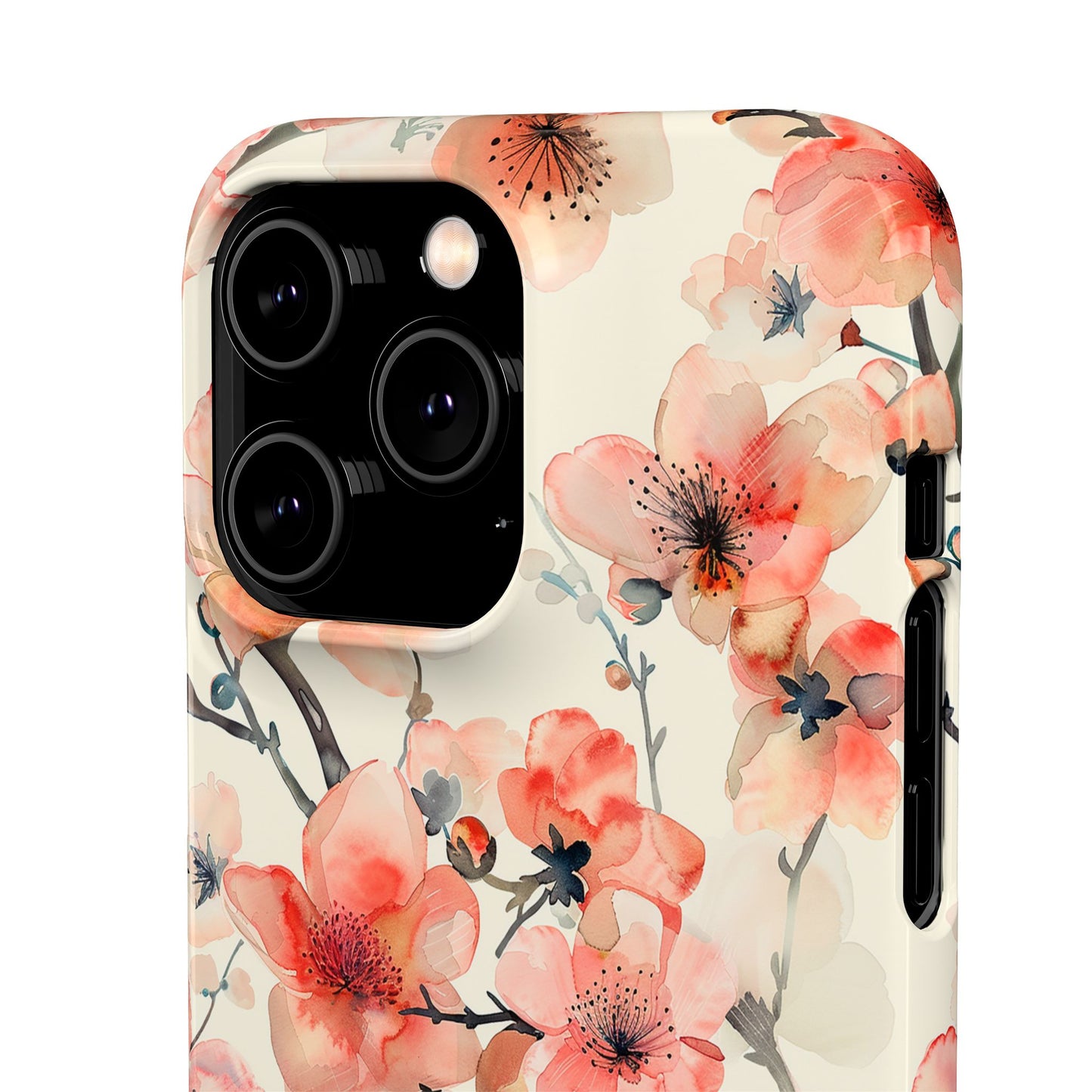 Cherry Veil Phone Snap Case