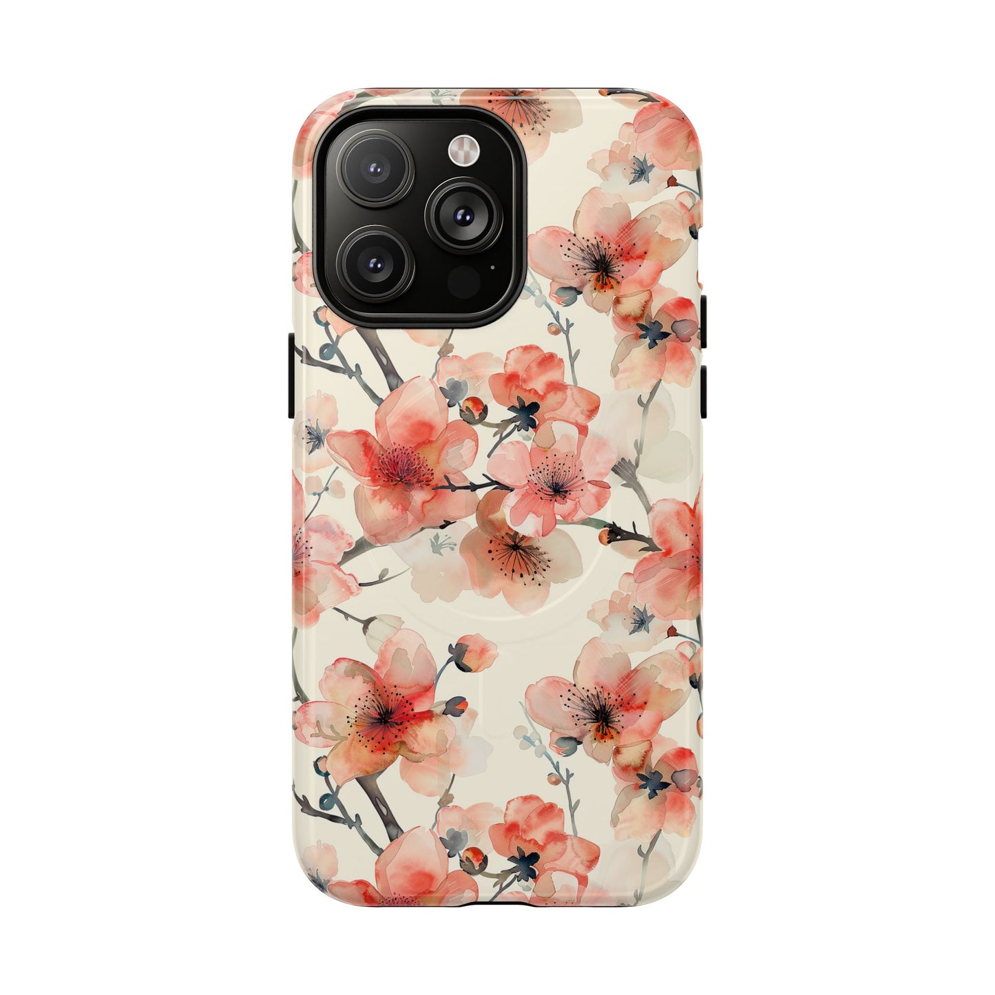 Cherry Veil Tough Magnetic Phone Case