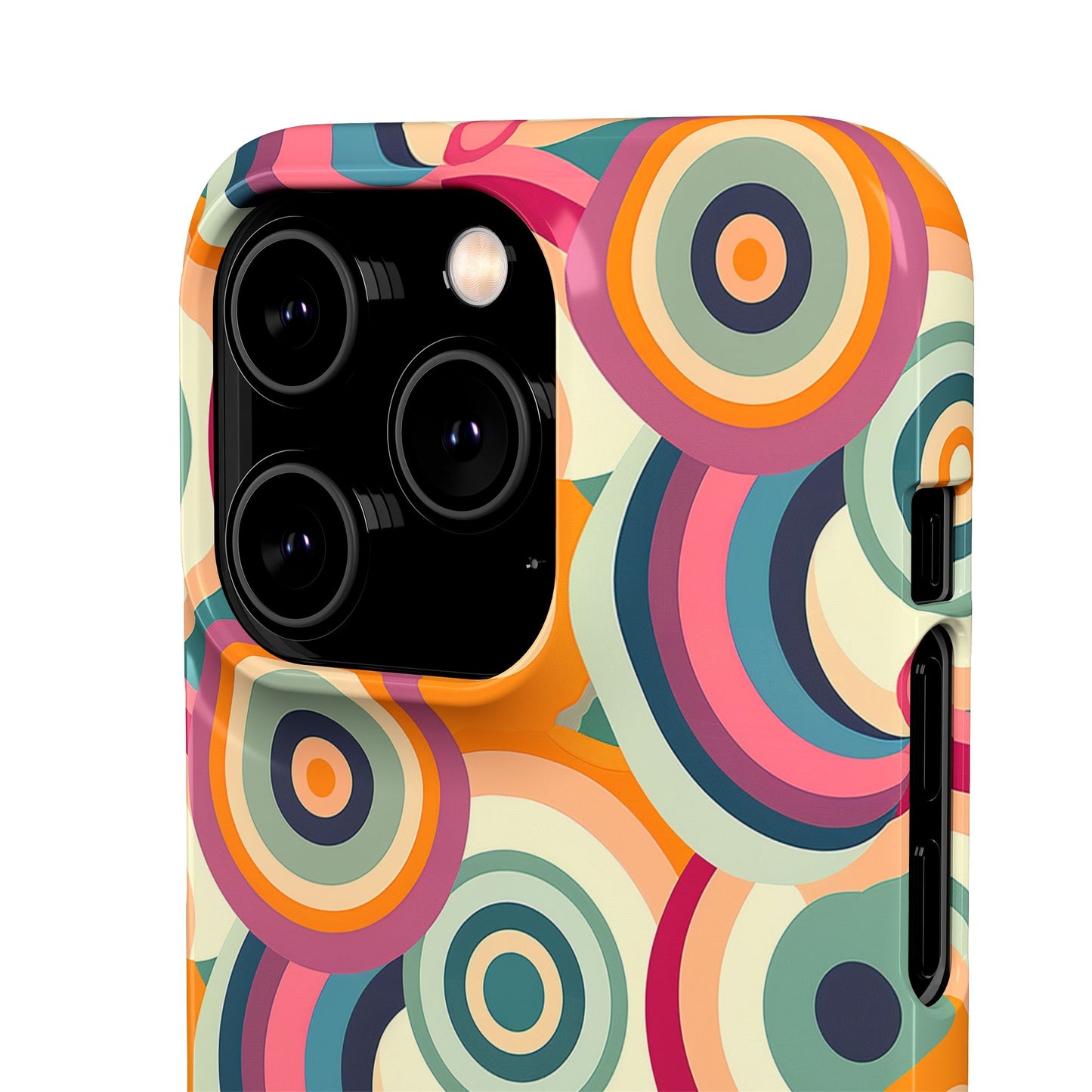 Retro Ripple Snap Case