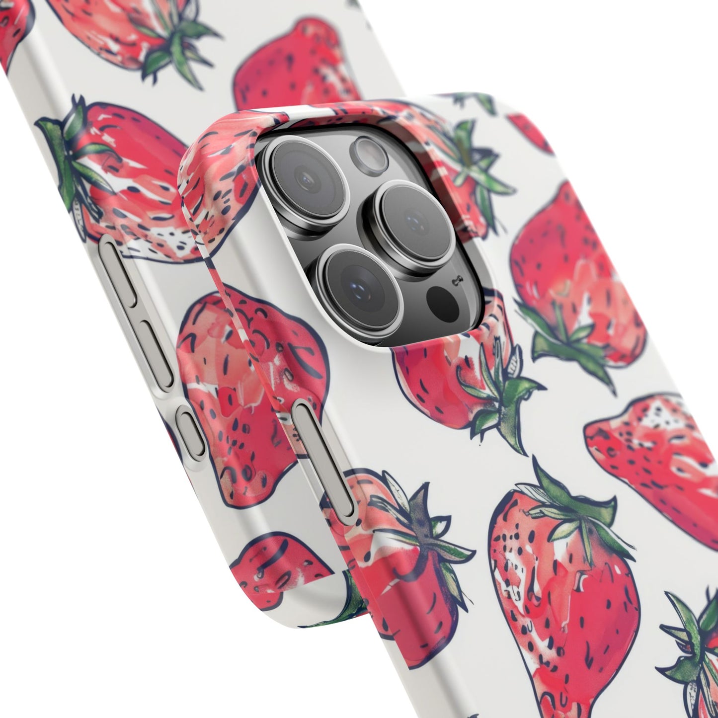 Creamy Berry Phone Snap Case