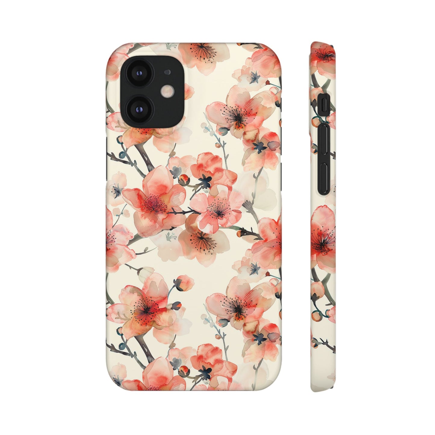 Cherry Veil Phone Snap Case