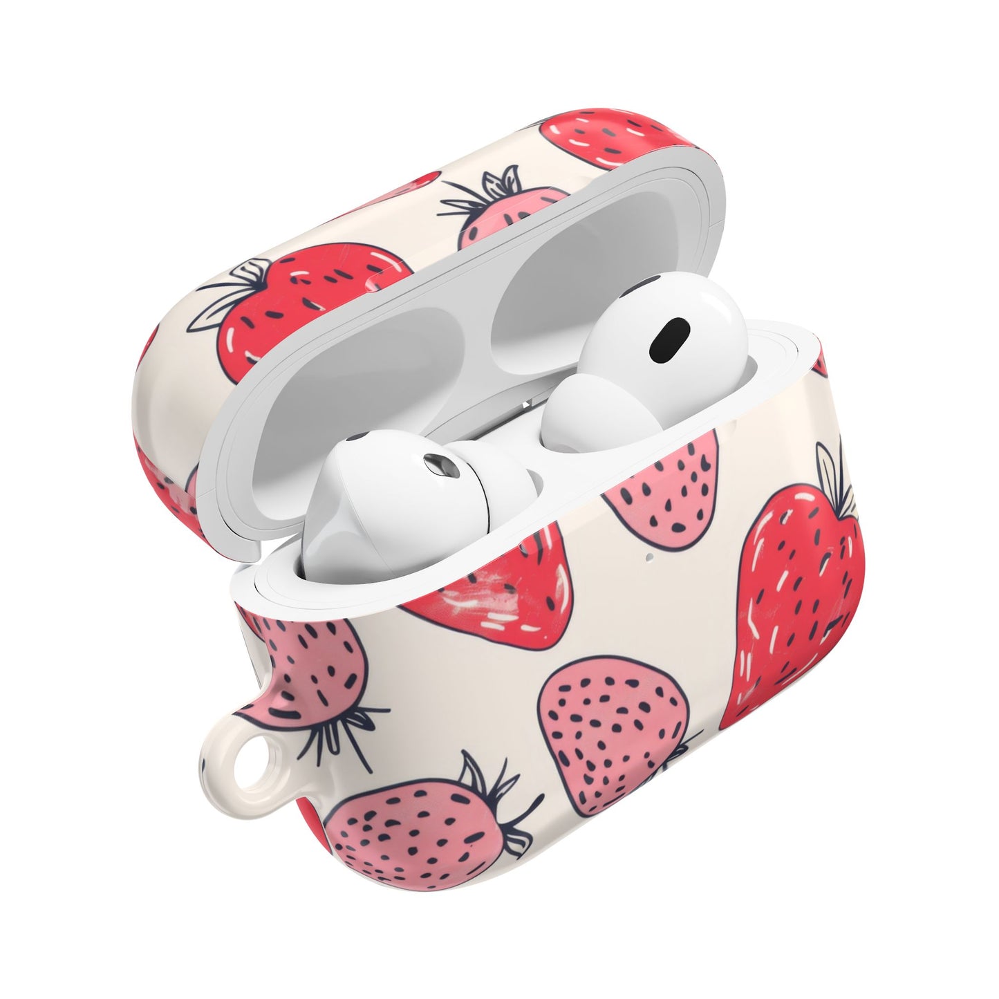 Berry Fresh Strawberry AirPod Cases