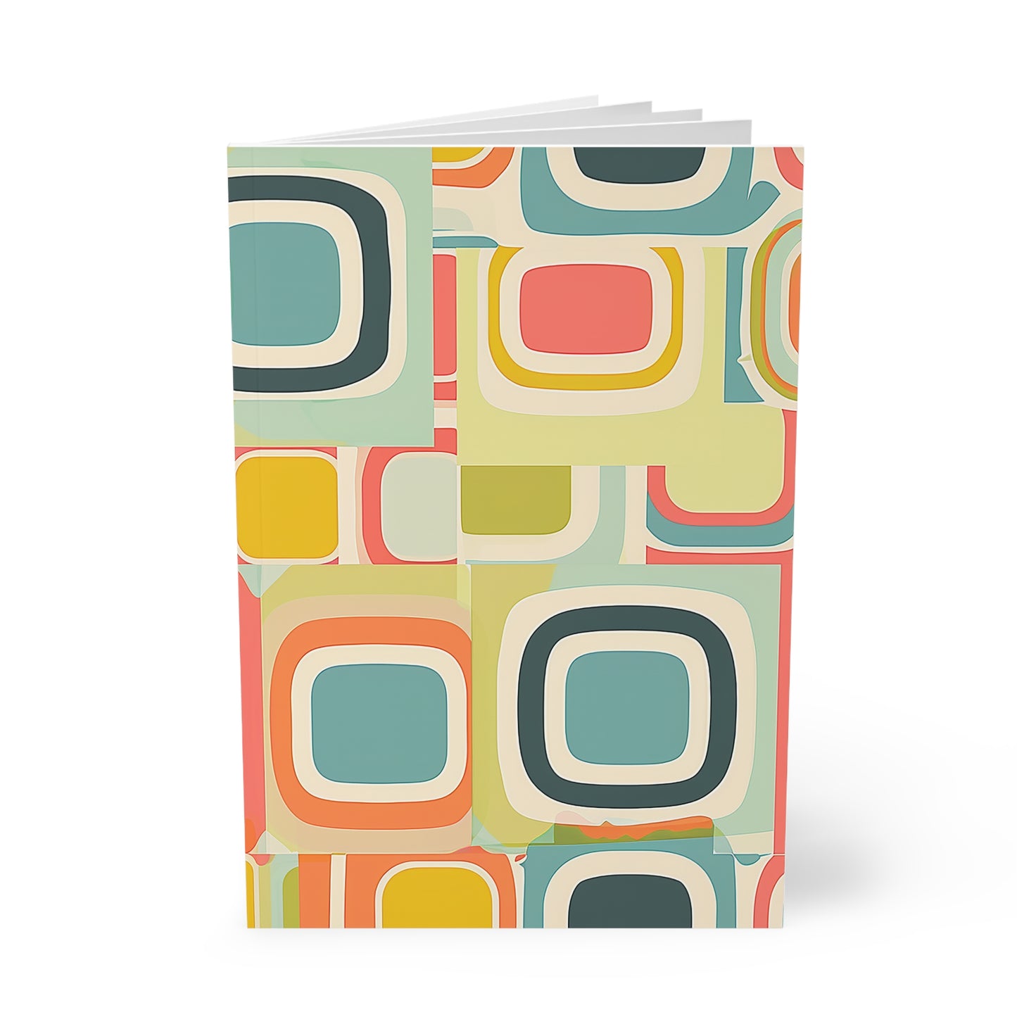 Geometrica Bloom Softcover Notebook | A5 Journal