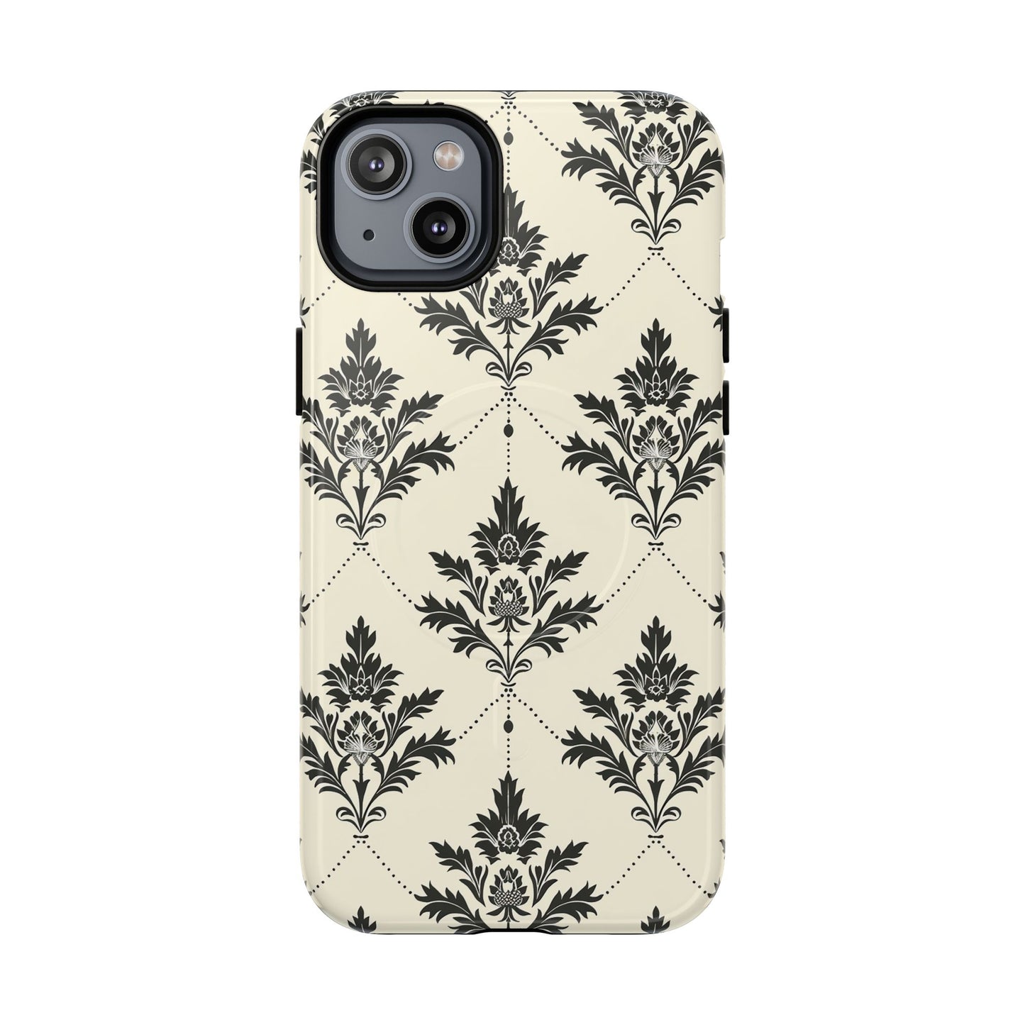 Midnight Damask Tough Magnetic Case