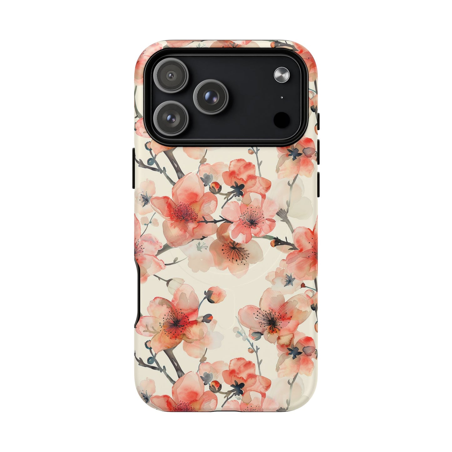 Cherry Veil Tough Magnetic Phone Case