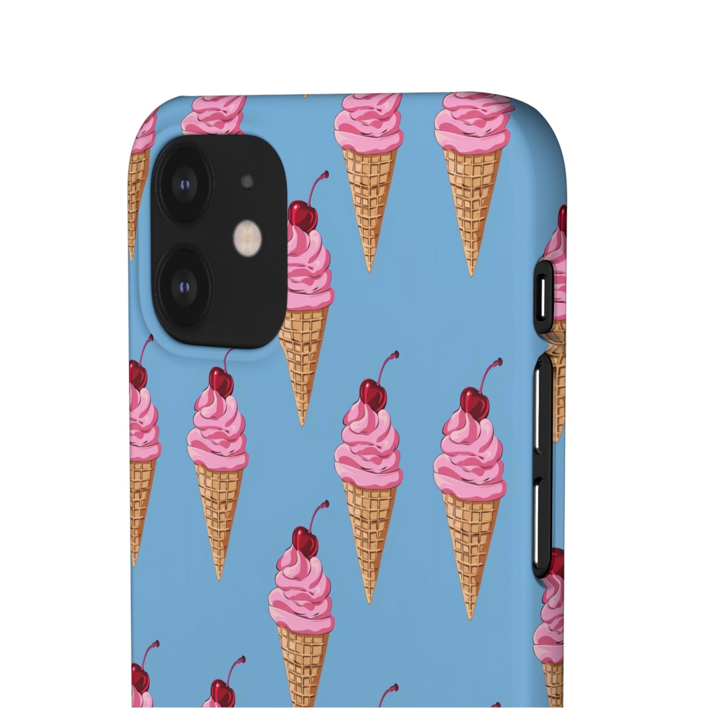 Cherry Swirl Phone Snap Case