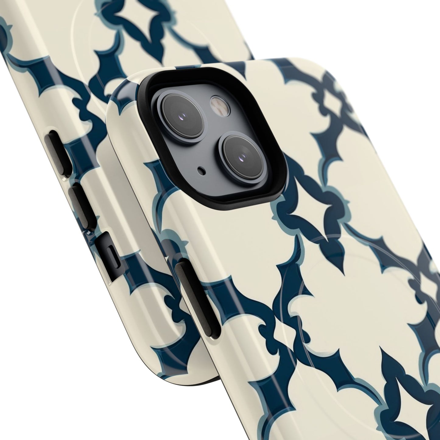 Midnight Quatrefoil Tough Magnetic Case
