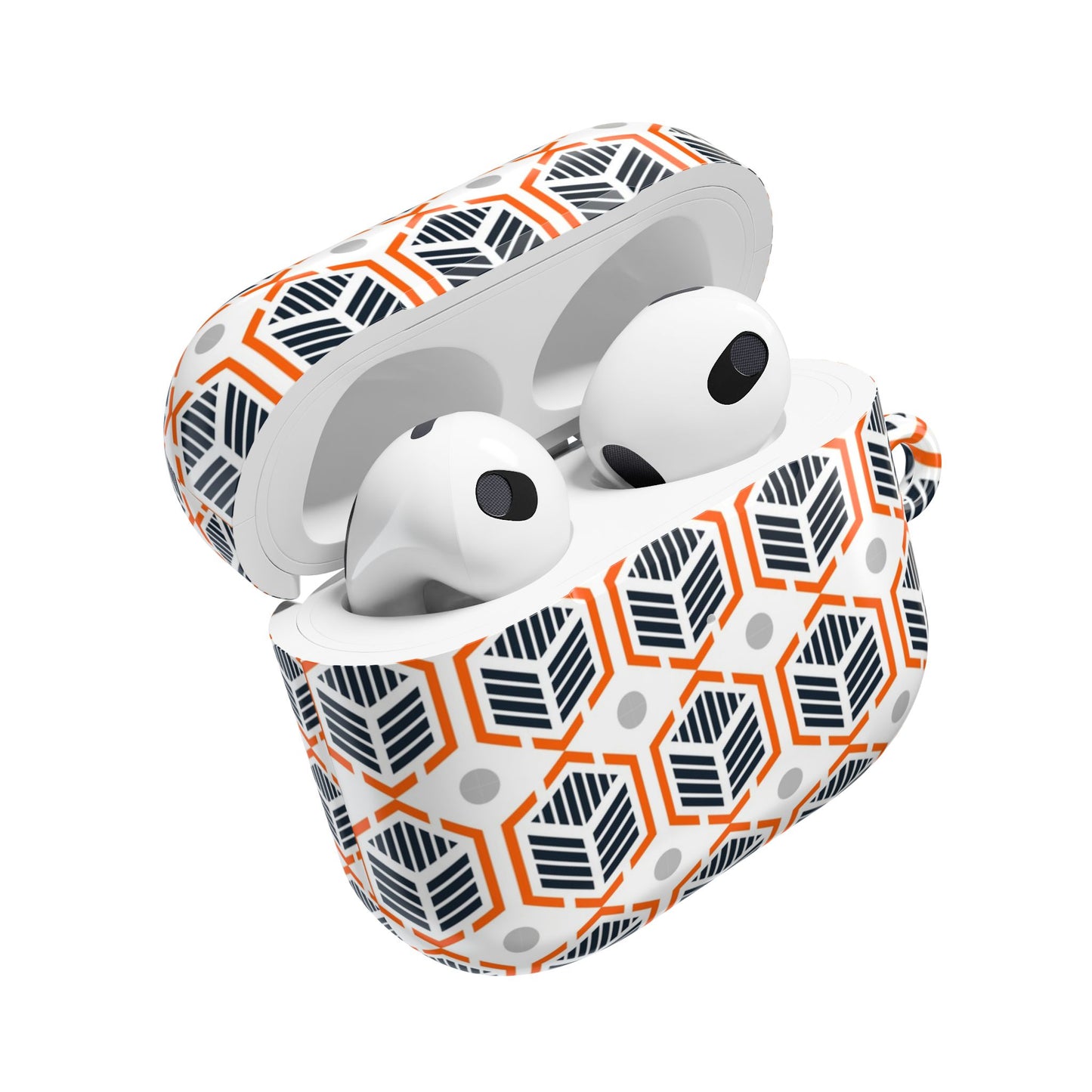 Geometric Pattern AirPod Case
