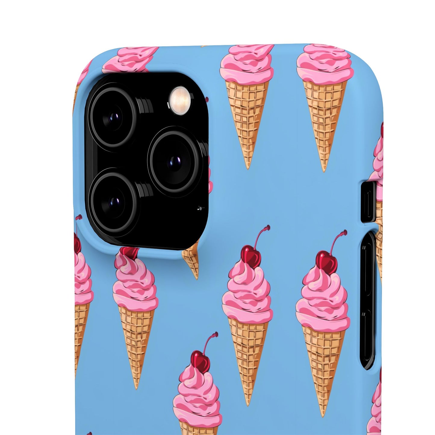 Cherry Swirl Phone Snap Case